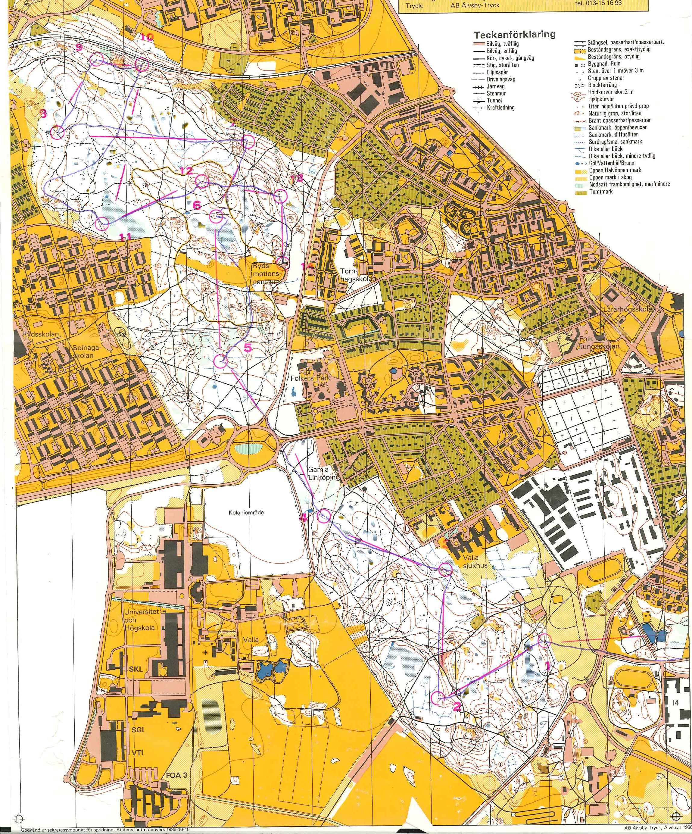 Test-tävling, del 2 (08/11/1986)