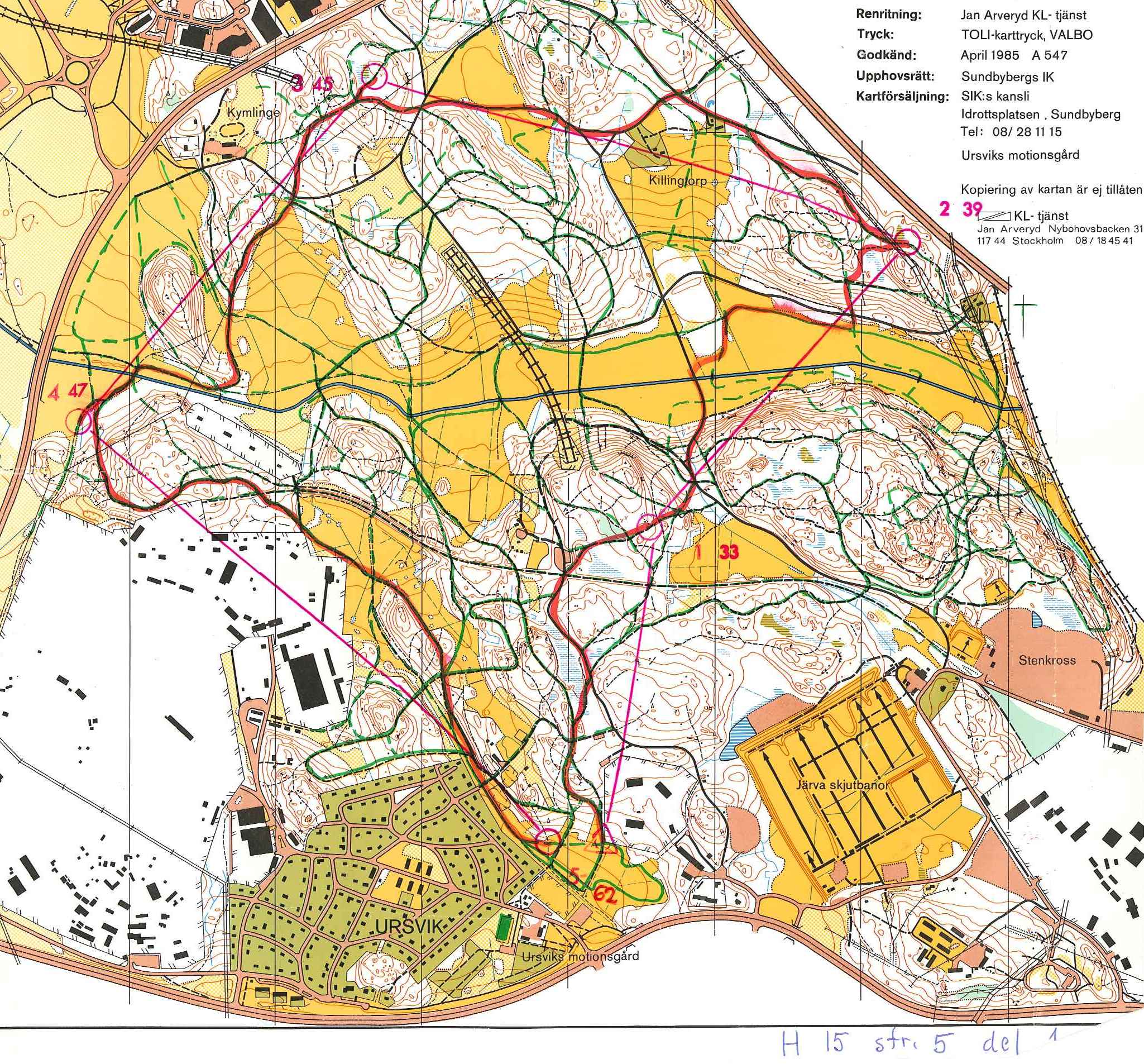 S:t Erikskavlen SkidO, del 1 (24.01.1987)