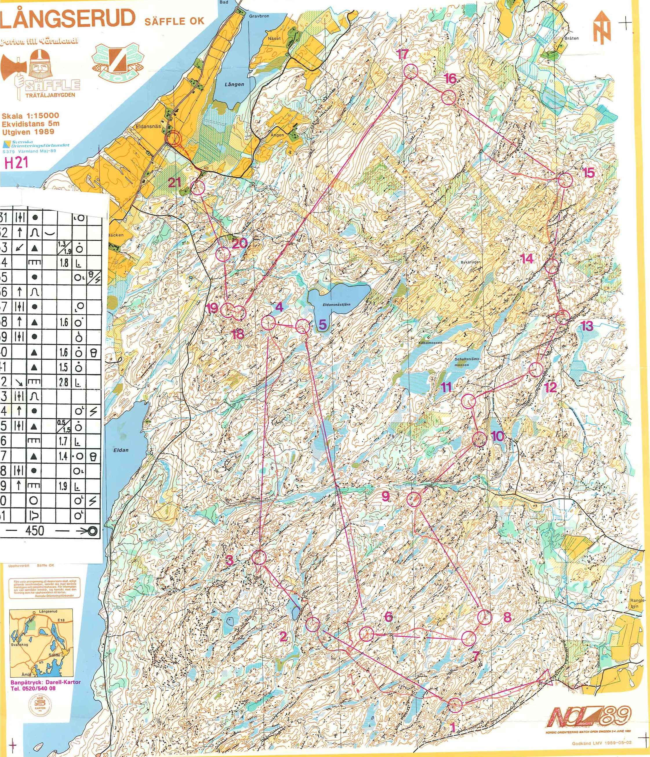 Nordisk landskamp (03-06-1989)