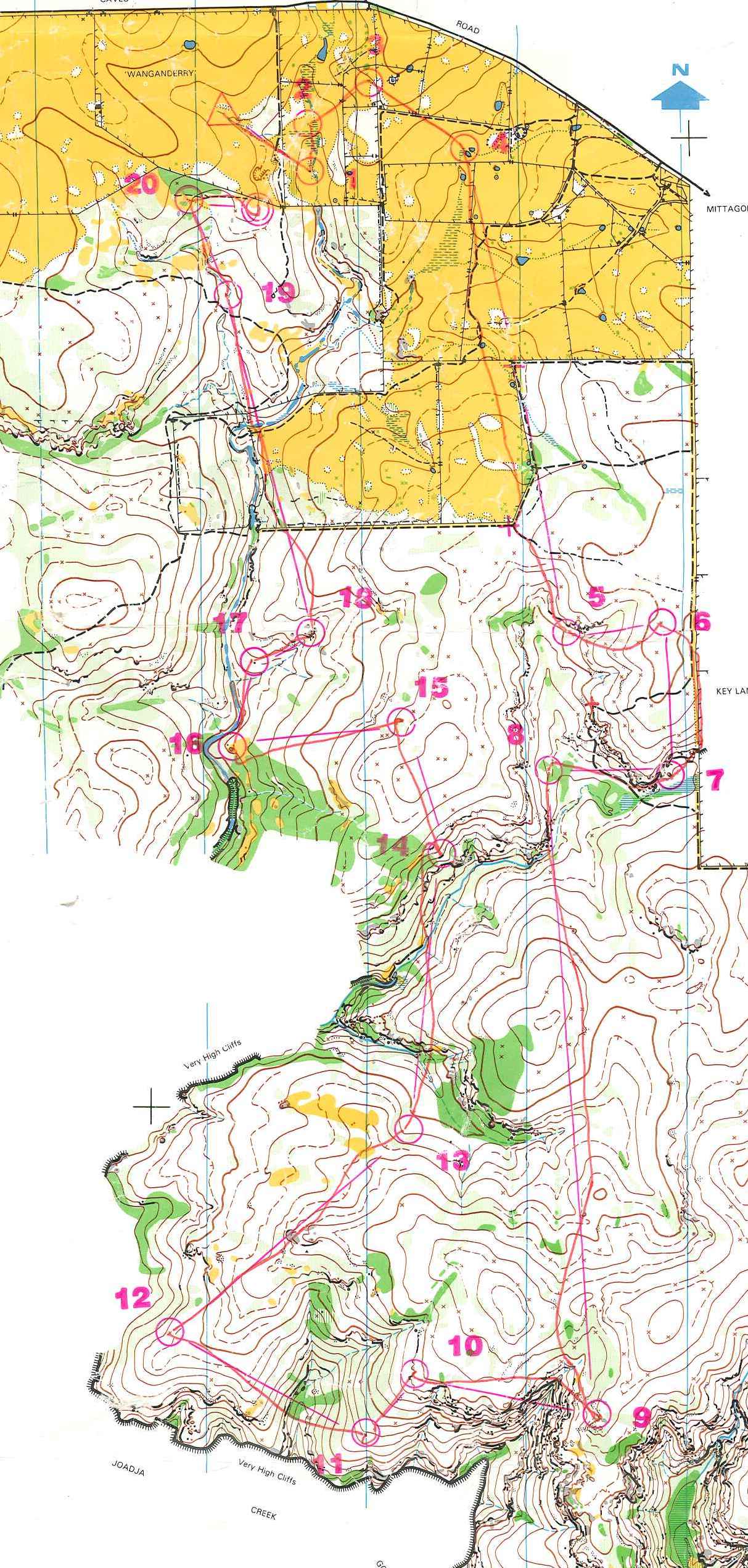 Mittagong, dag 1 (21-10-1989)