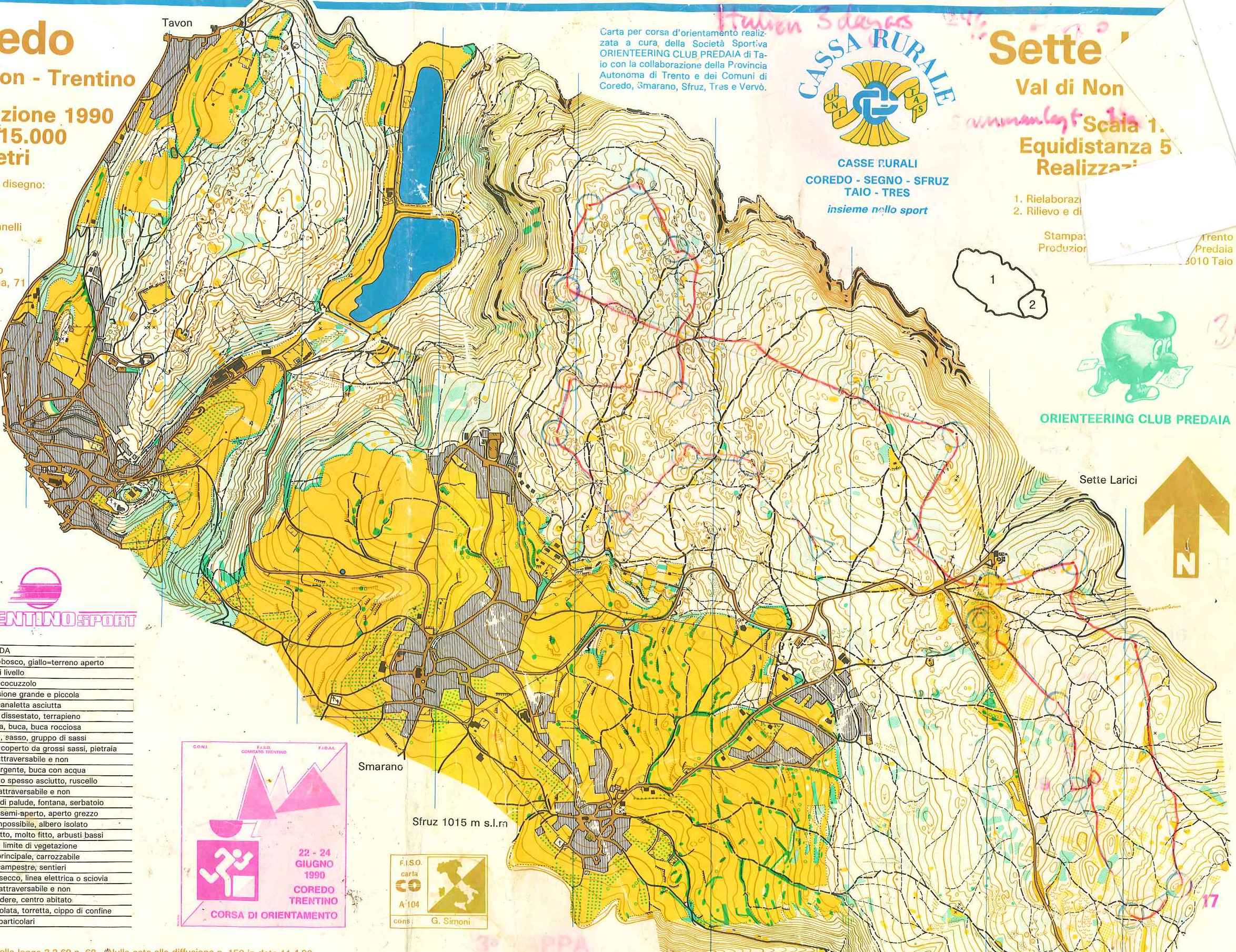 Trentino 3-dagars E3 (24.06.1990)