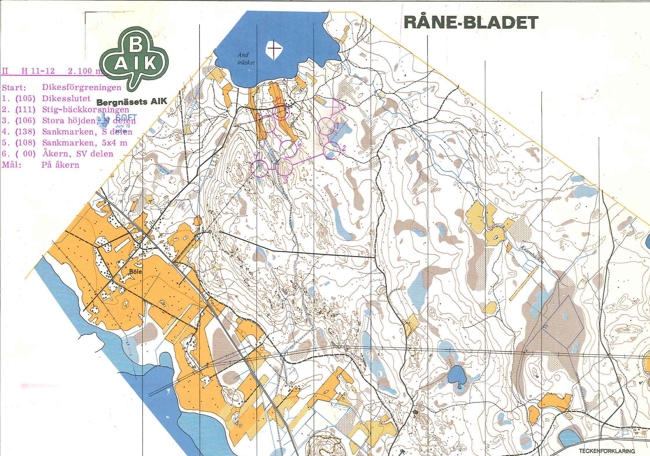 Bergnäset, dag 1 (25/07/1972)