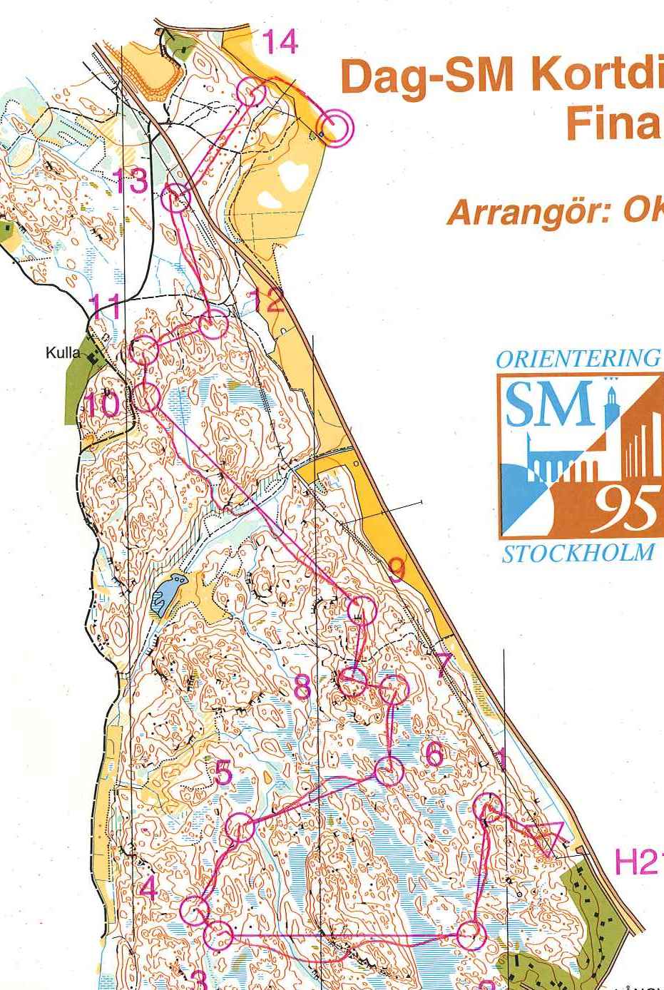 Kort-SM, final (16/09/1995)