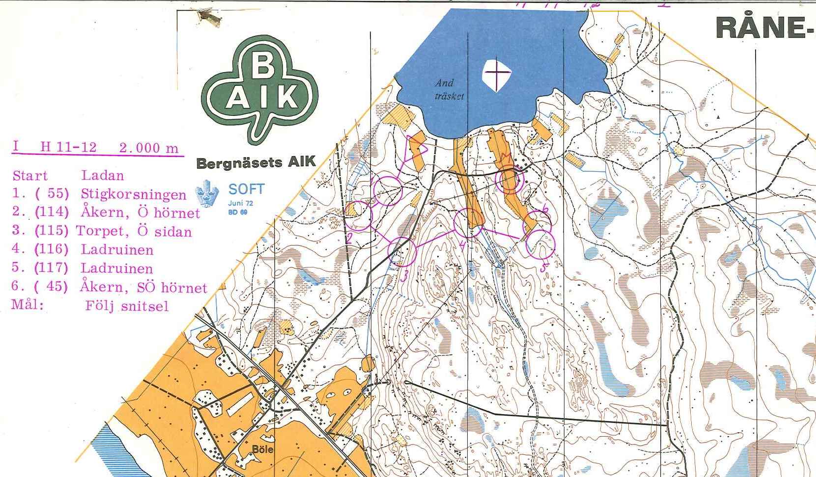 Bergnäset, dag 2 (26.07.1972)