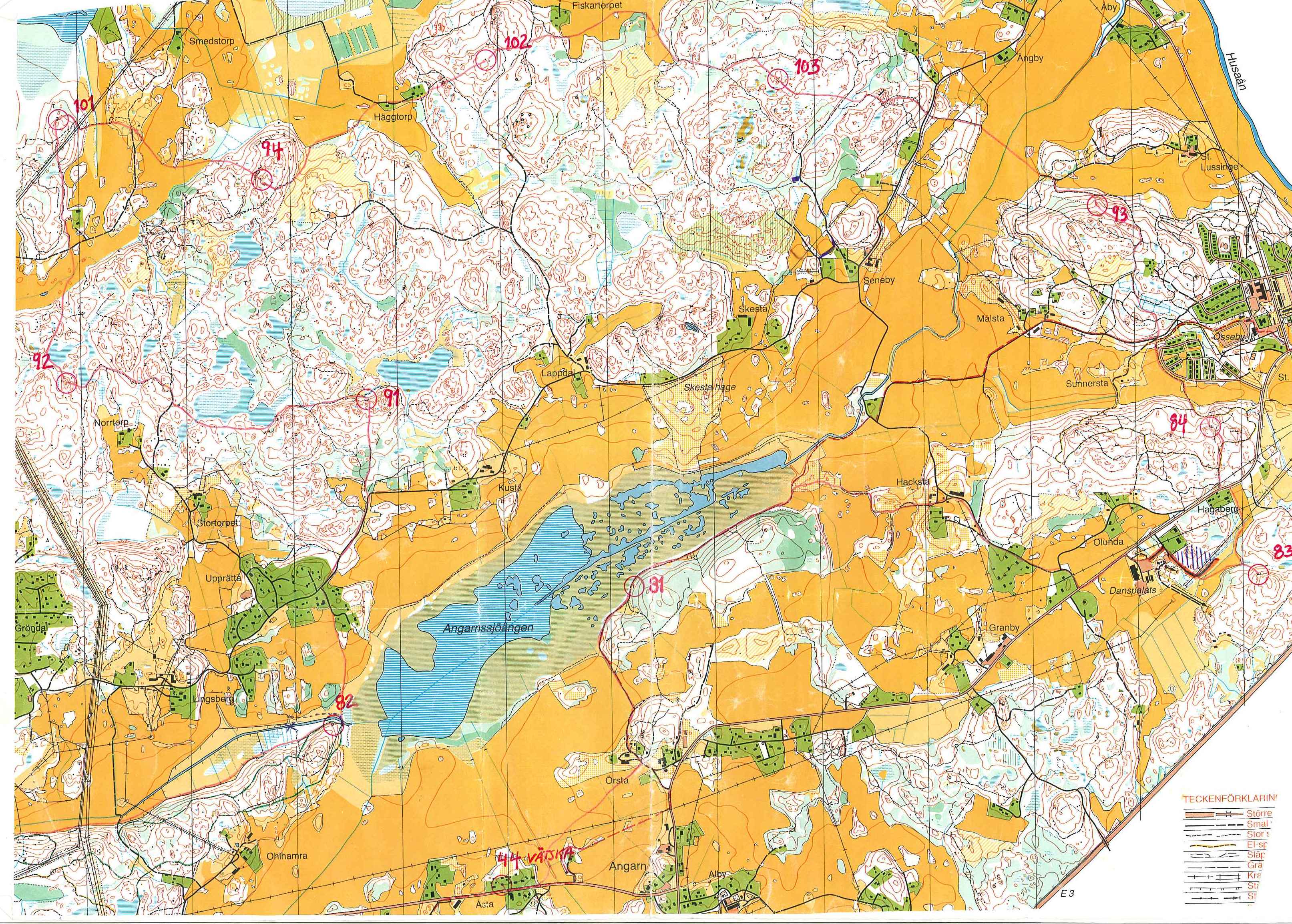 Täby Rogaine, del 3 (05-12-1998)