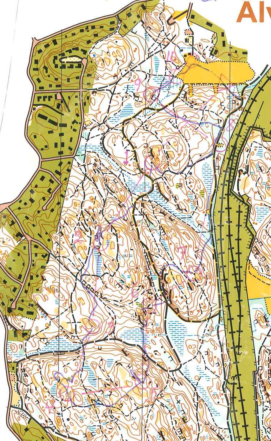 Kort-KM, varv 1 (07/06/2001)