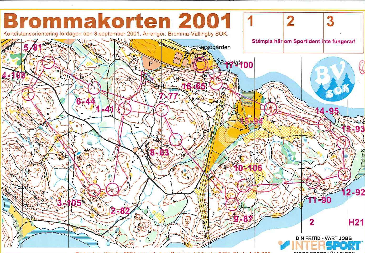 Brommakorten (08/09/2001)