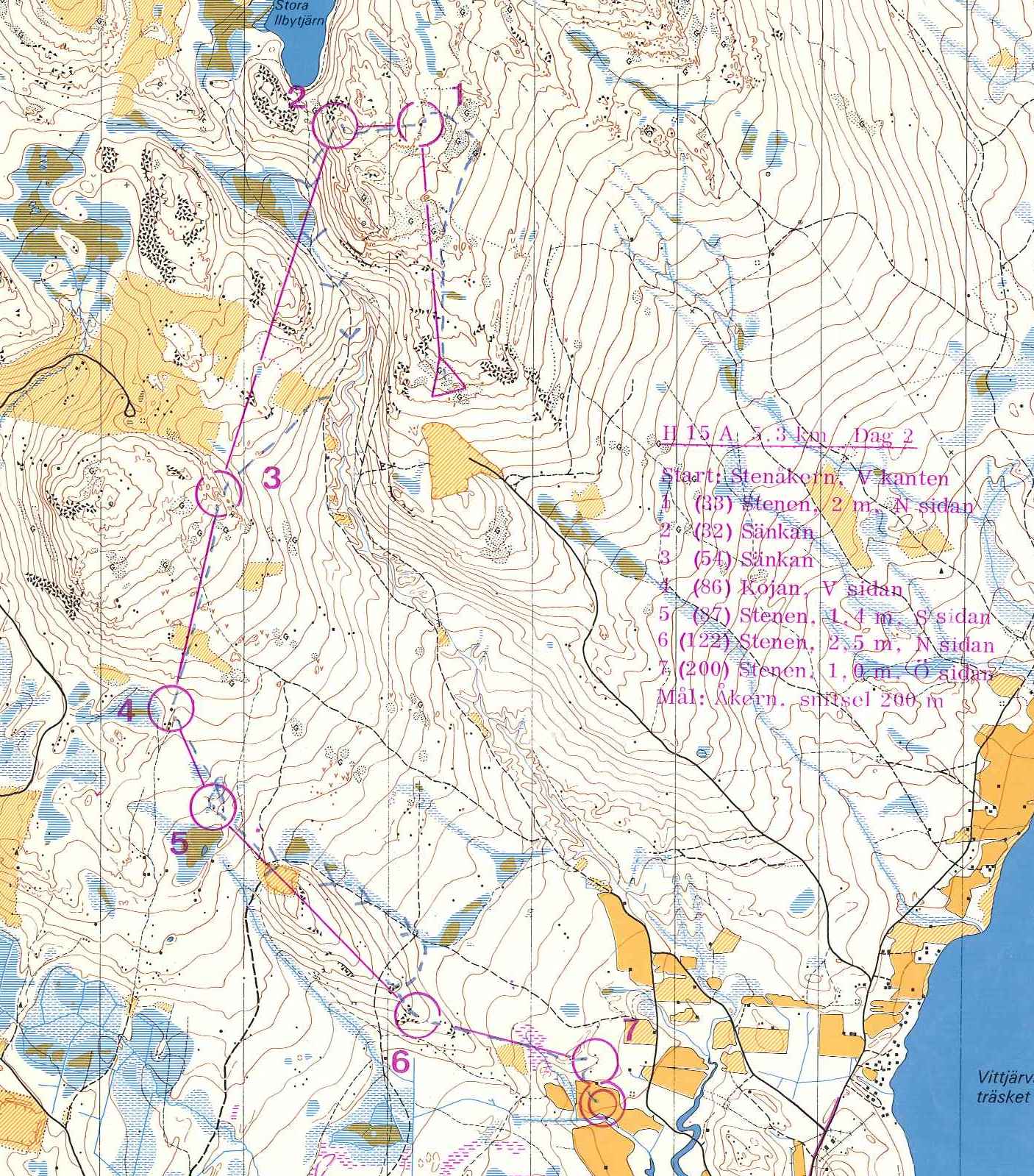 Vittjärv dag 2 (25.07.1976)