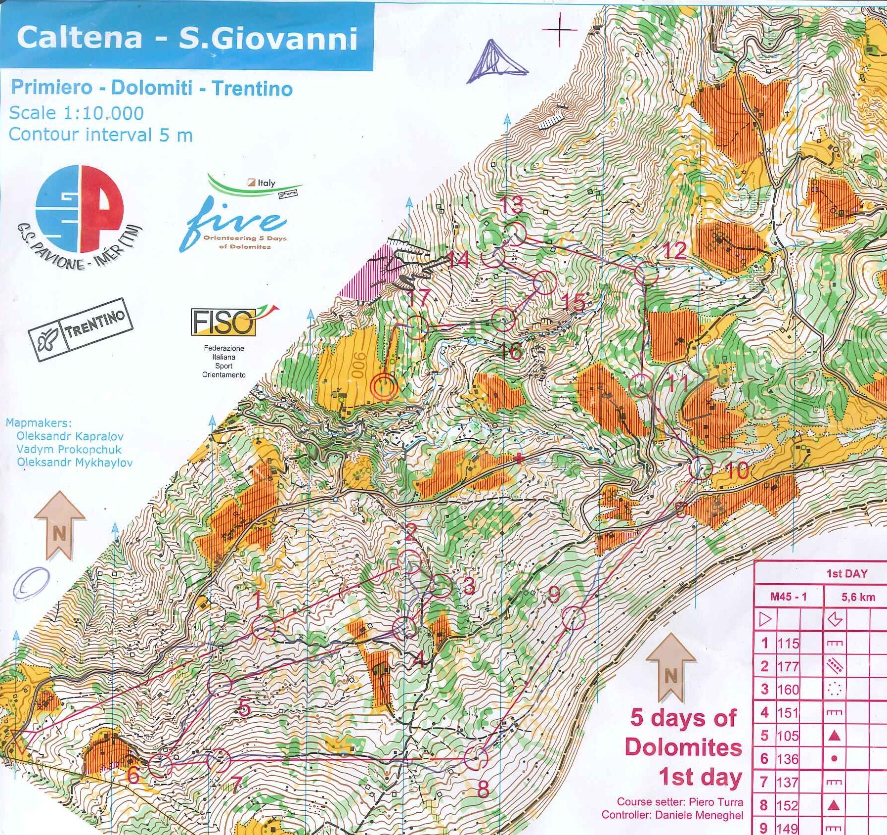 Italiens 5-dagars E1 (2009-07-06)