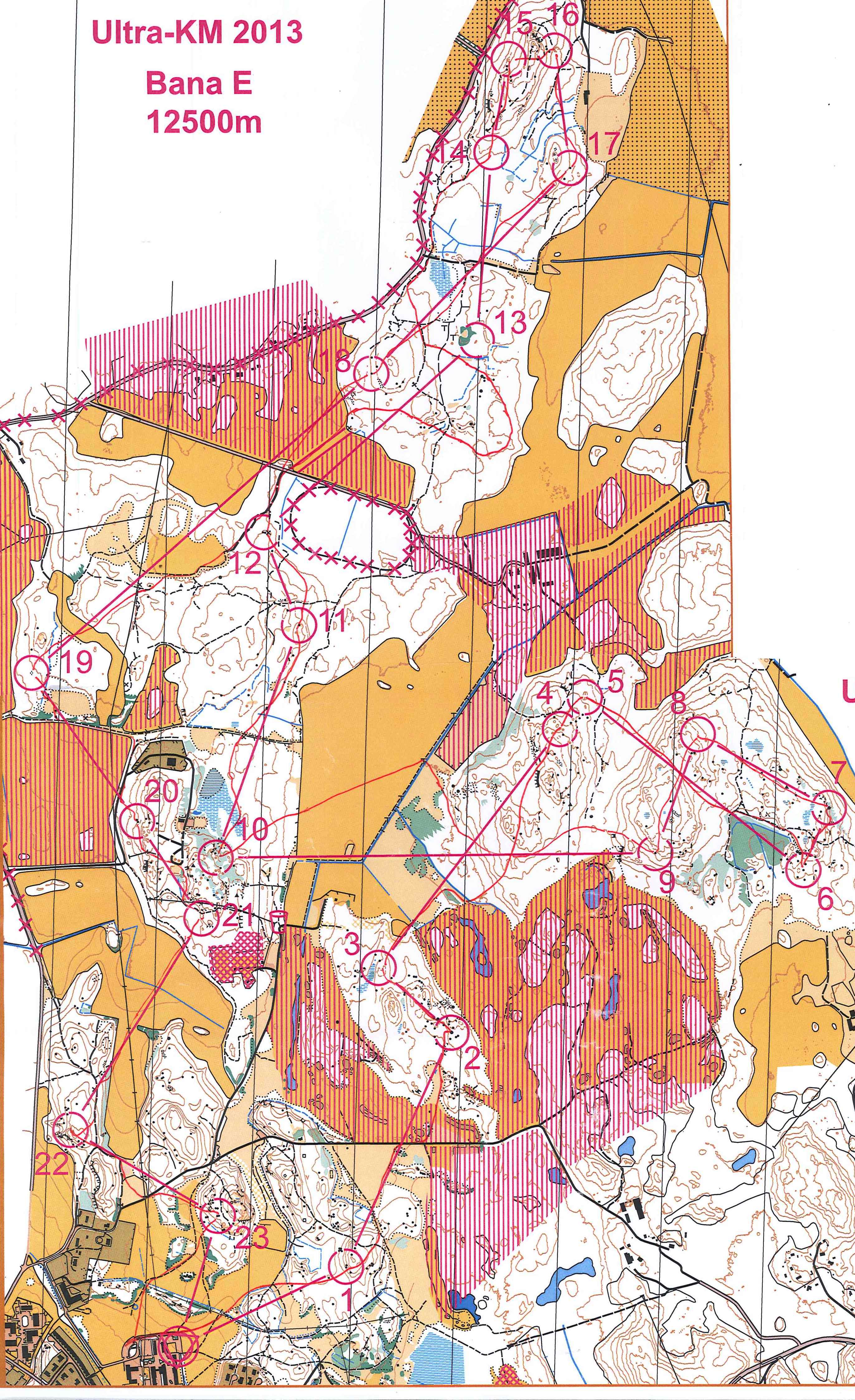 Väsbys Ultra KM-bana (2013-12-15)