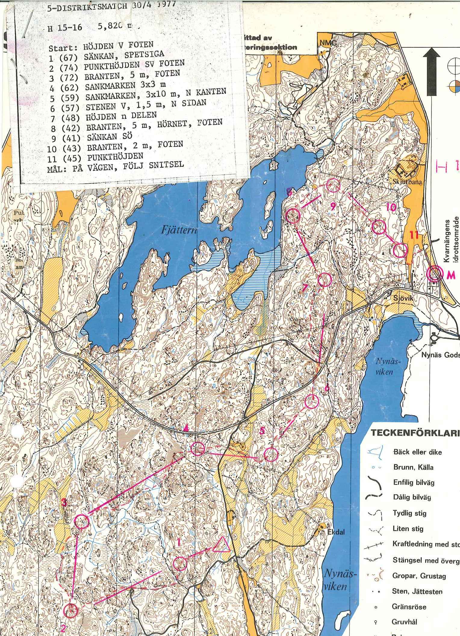 5-distriksmatch (30/04/1977)