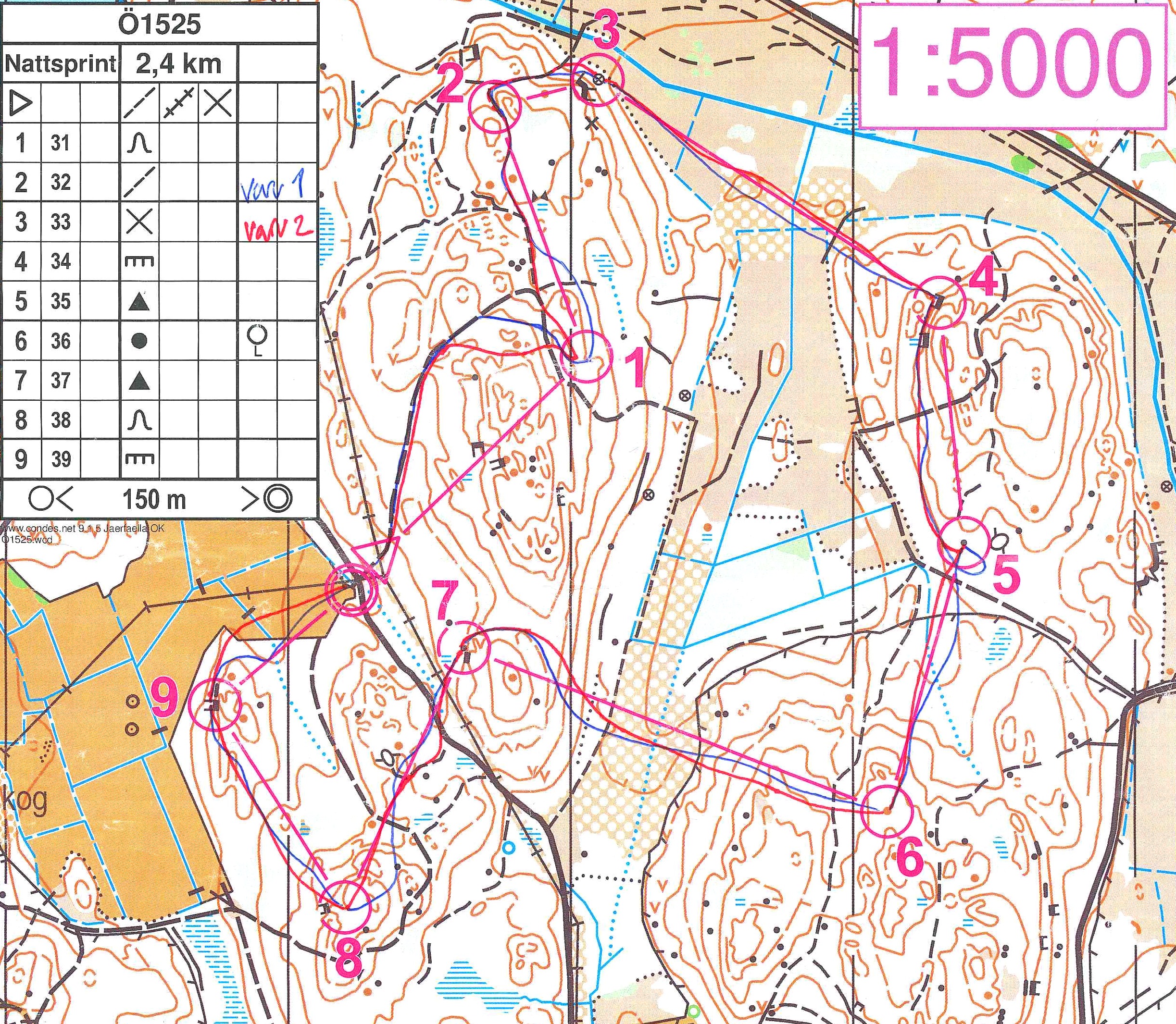 Natt-sprint (06.10.2015)