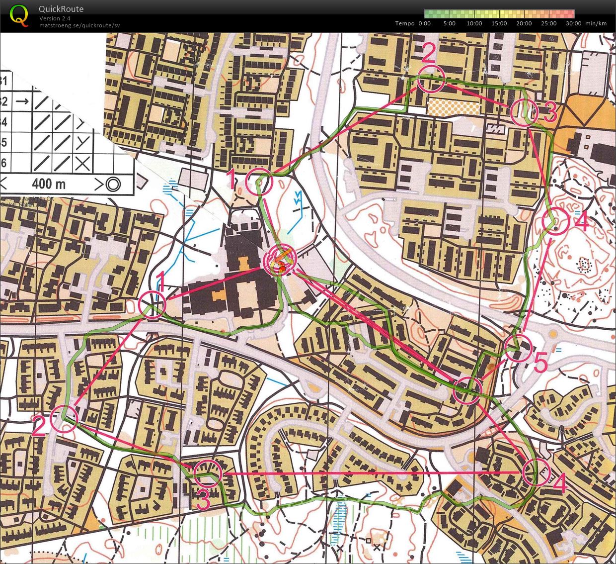 Sprintstafett, varv 1 och 2 (2016-05-03)