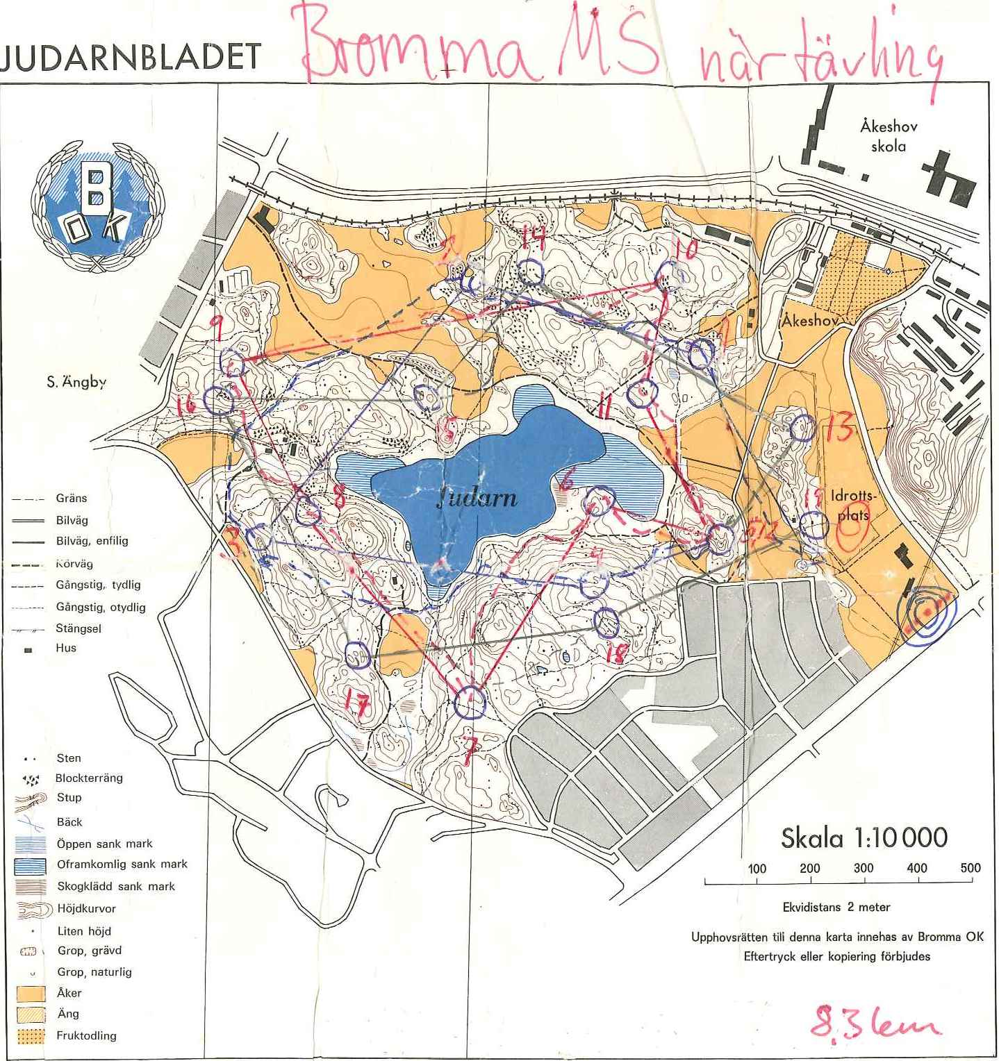 Bromma Motorsällskap närtävling (08/04/1978)