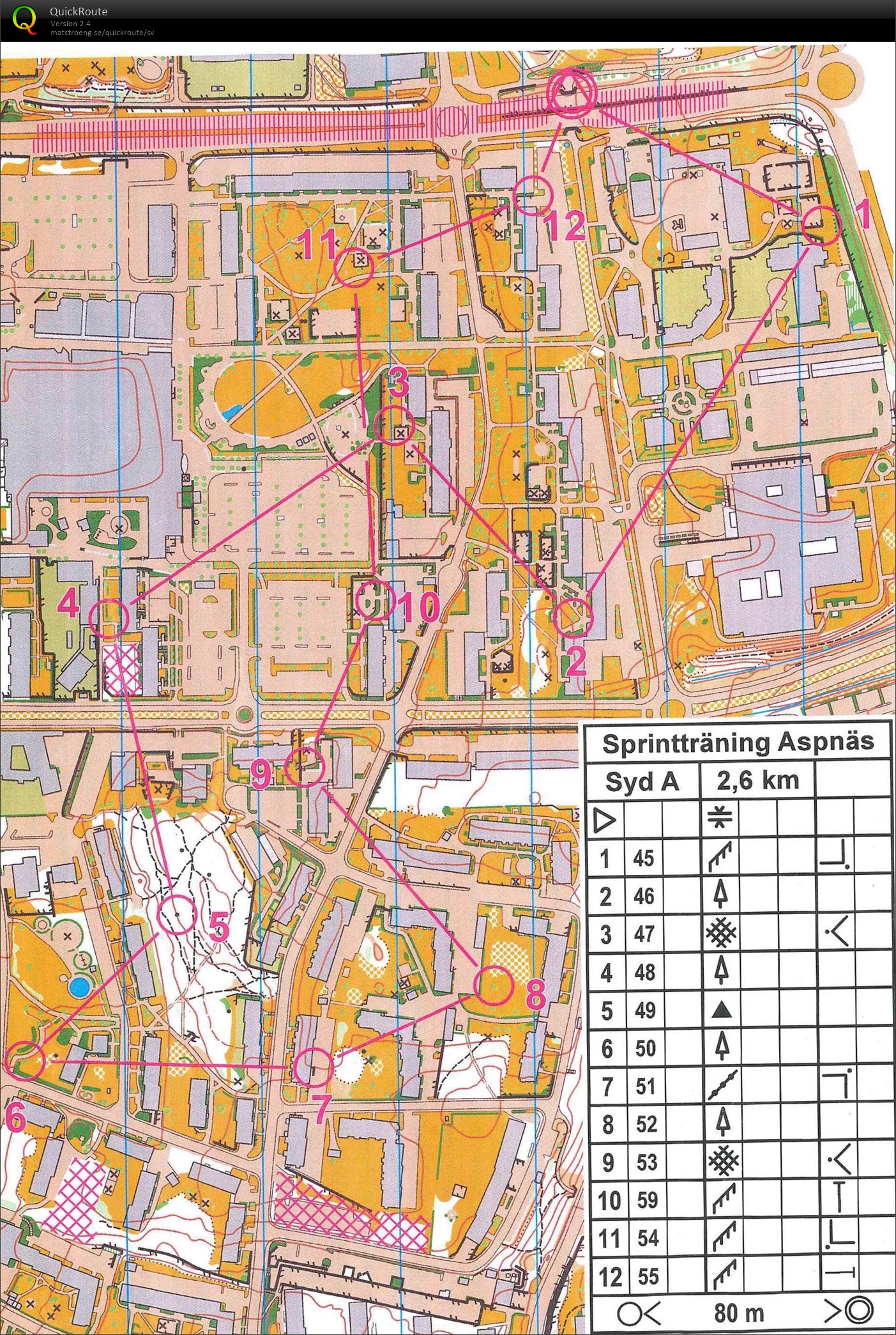 Stadssprint, varv 1 (27-09-2016)