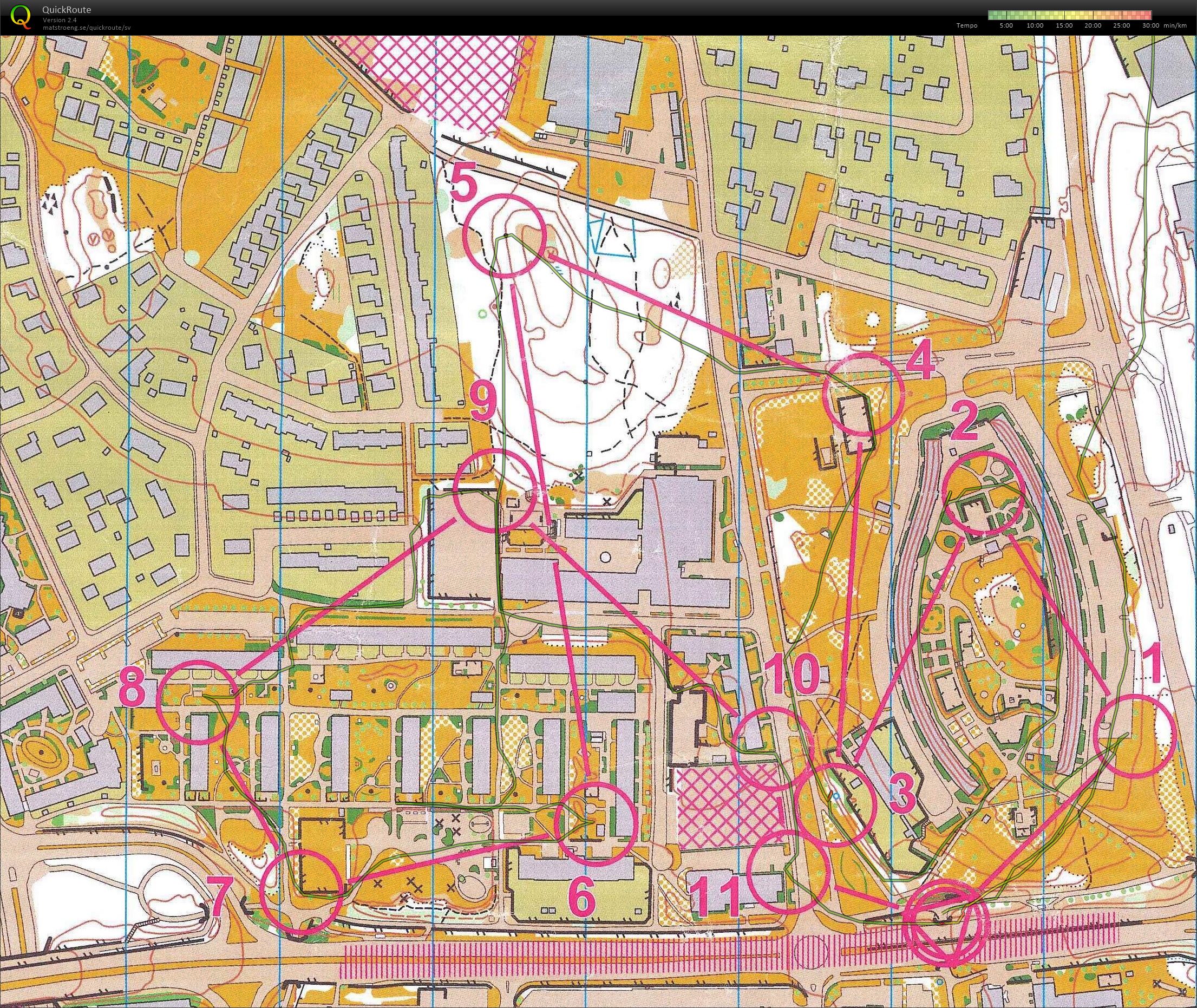 Stadssprint, varv 2 (27-09-2016)