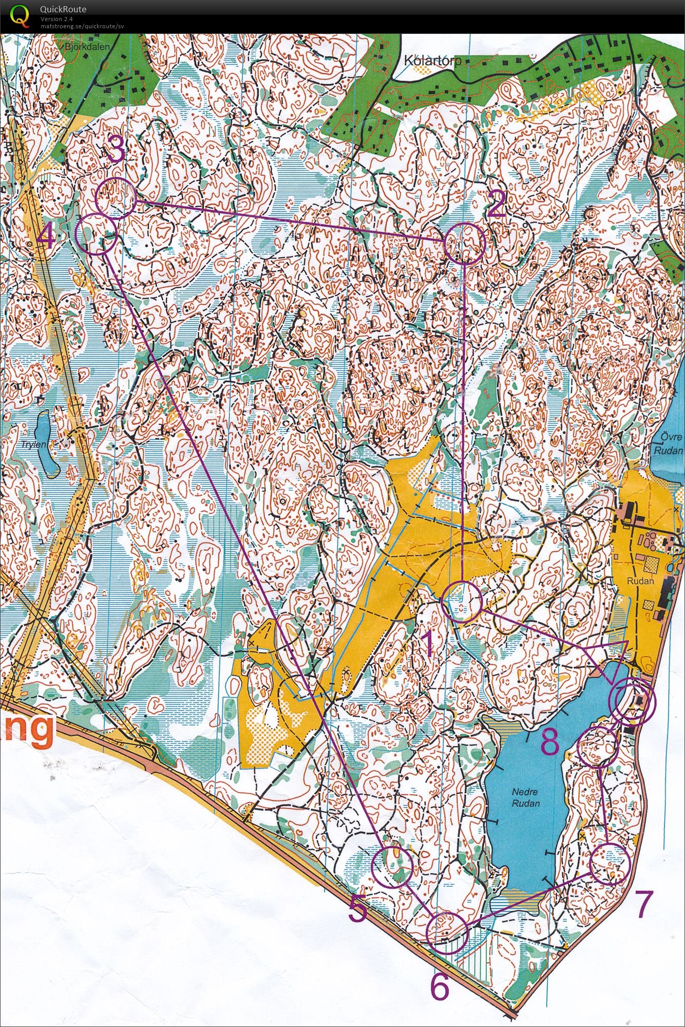 Ultralång-KM varv 2 (2016-11-27)