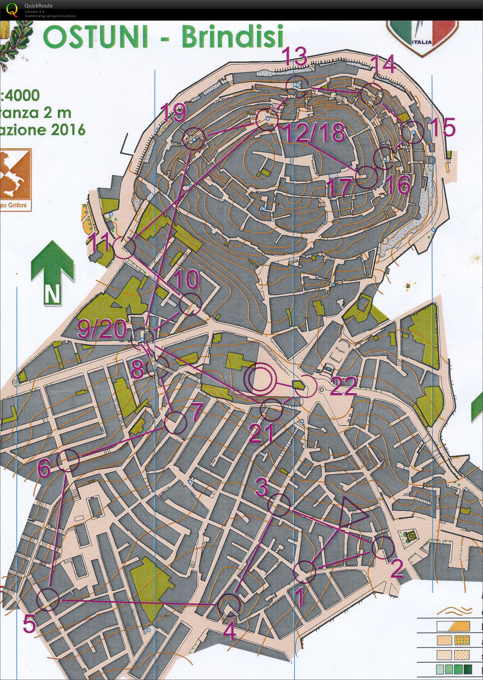 Southern Italy orienteering festival dag 5 (2017-06-03)