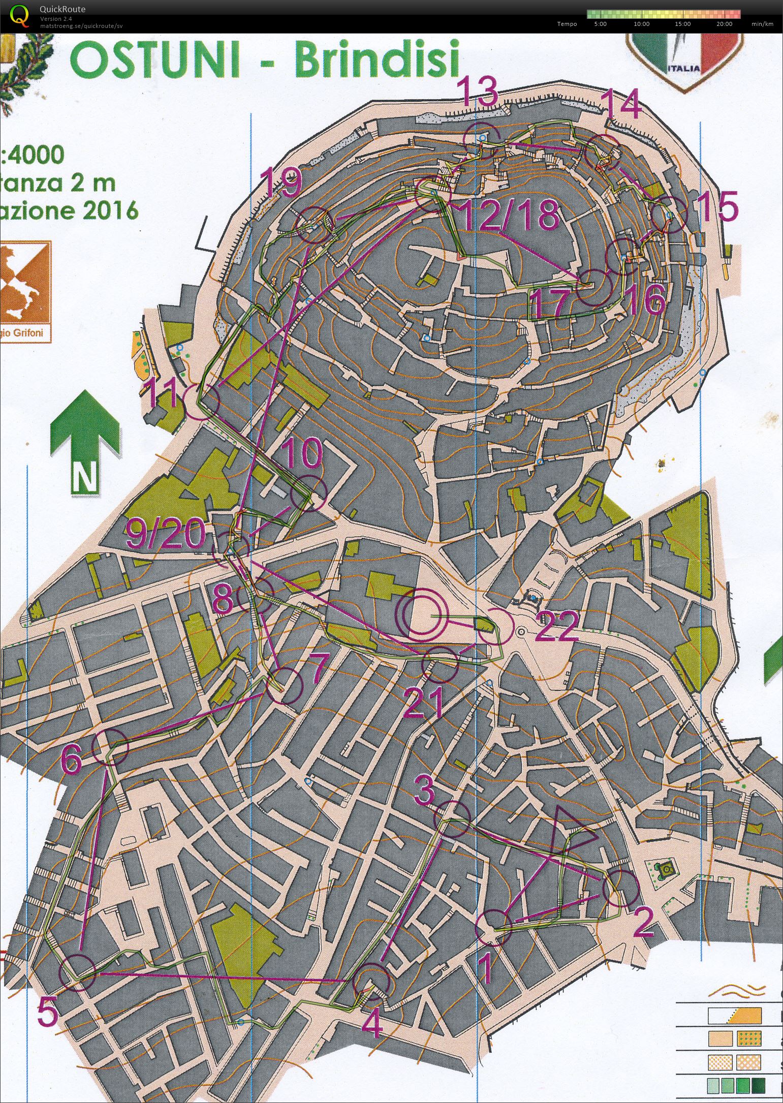 Southern Italy orienteering festival dag 5 (2017-06-03)