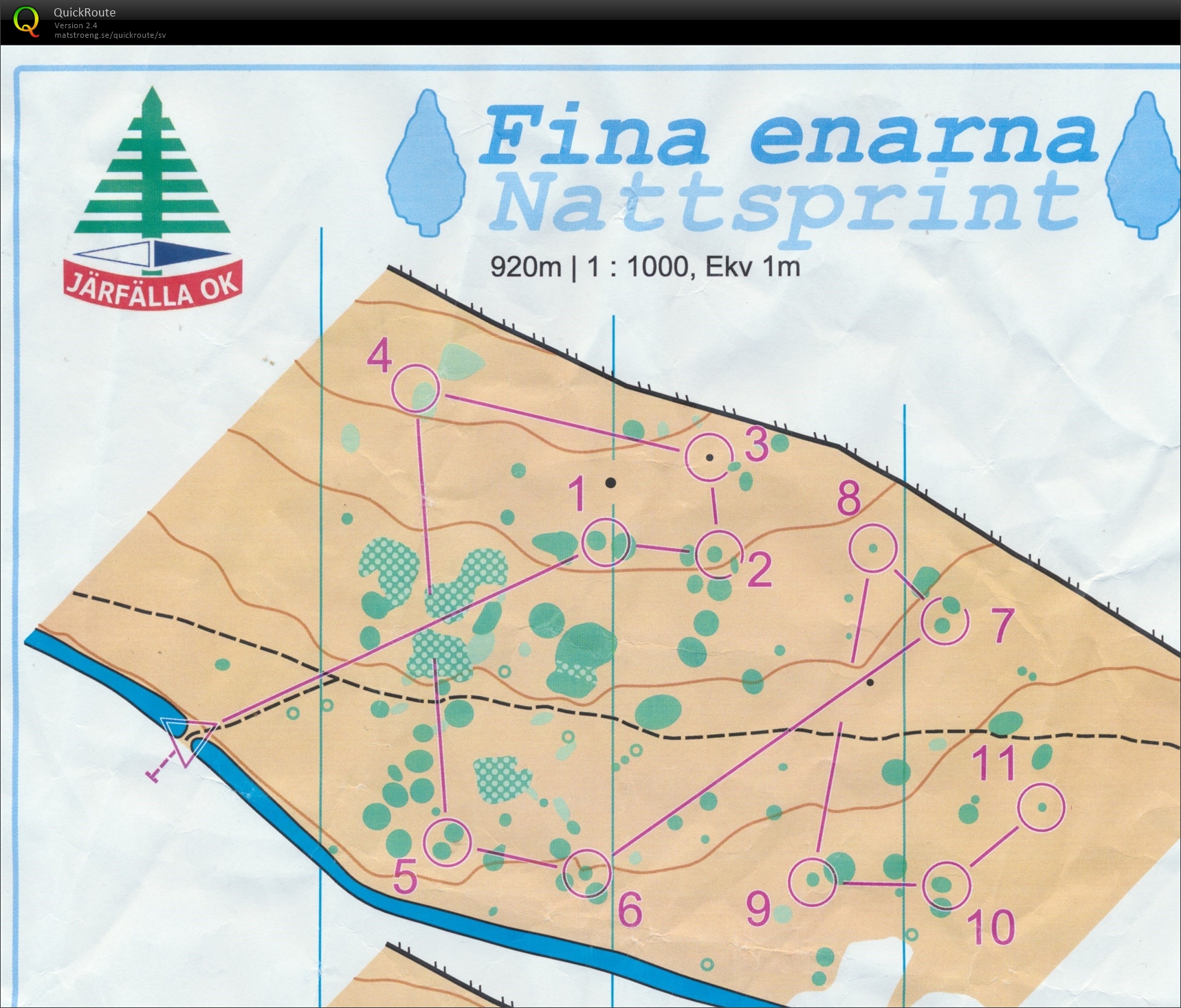 Nattsprint Fina Enarna del 1 (15.10.2020)