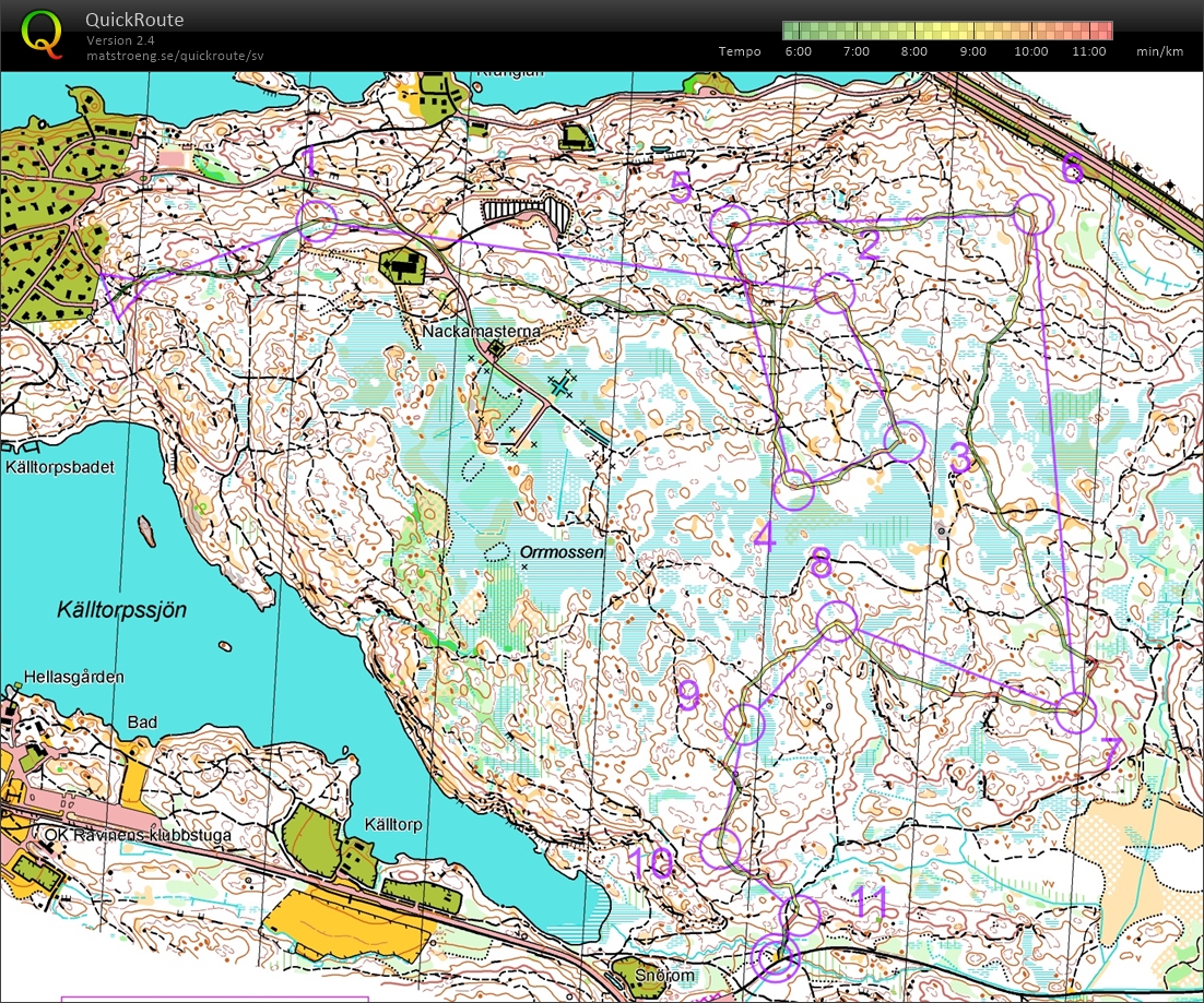 Ravinens trekvällars E1 (2021-07-05)