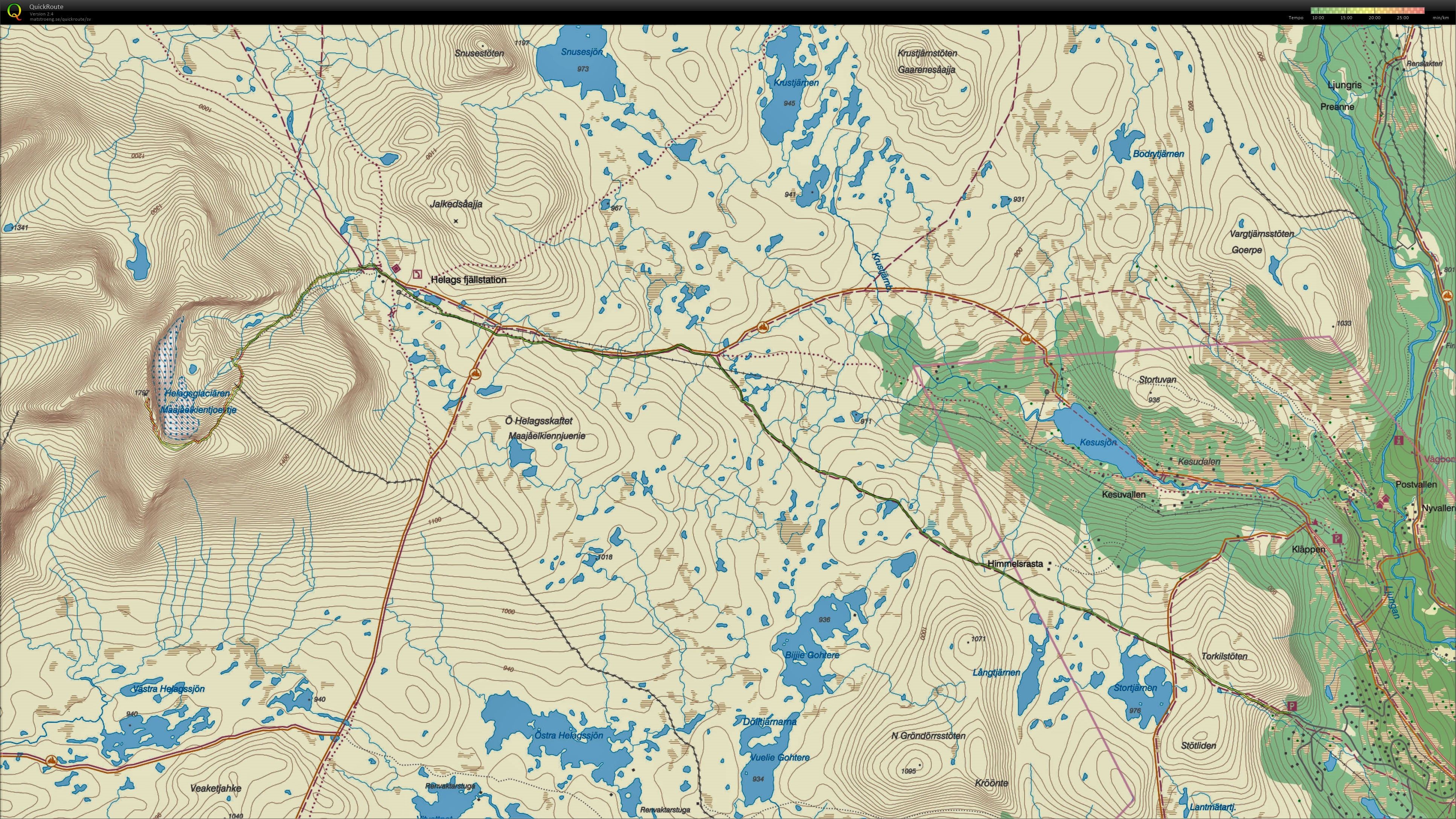 Vandring till Helags (02.08.2021)