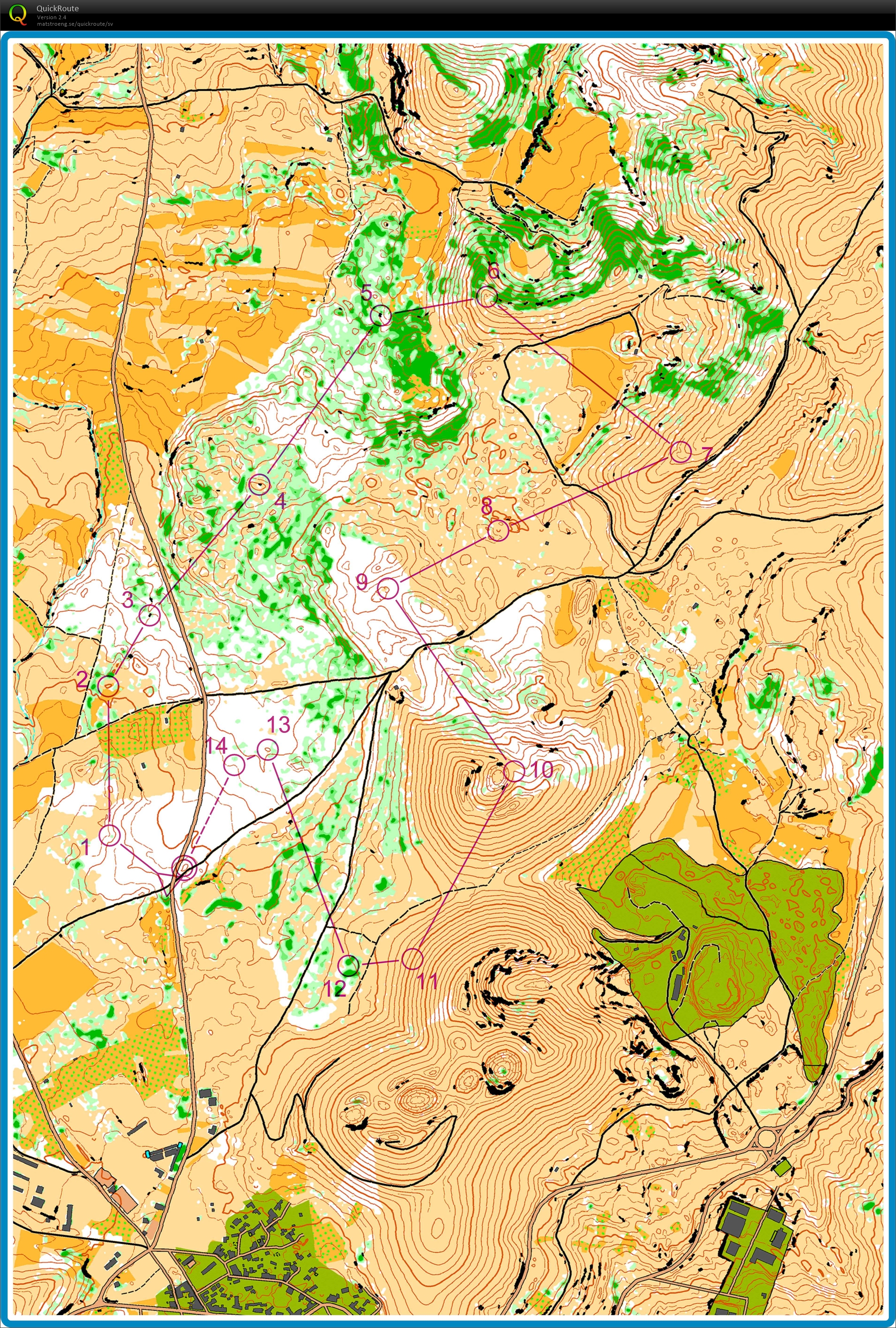 Blandskogs-OL (02.02.2022)