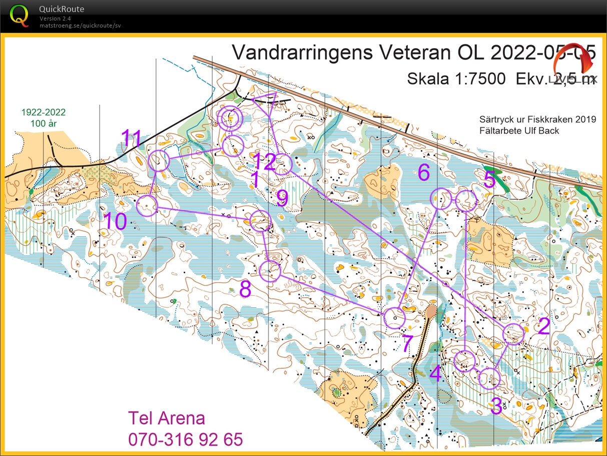 Vandrarringens Veteran-OL (05/05/2022)