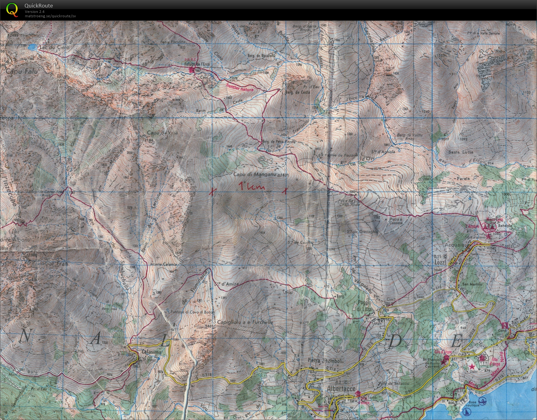 Vandring till foten av Monte Cinto (11/06/2022)