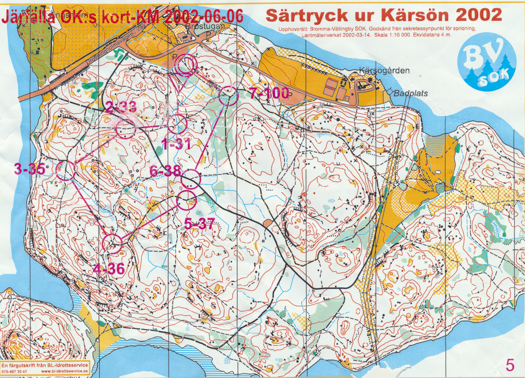 Kort-KM (06/06/2002)