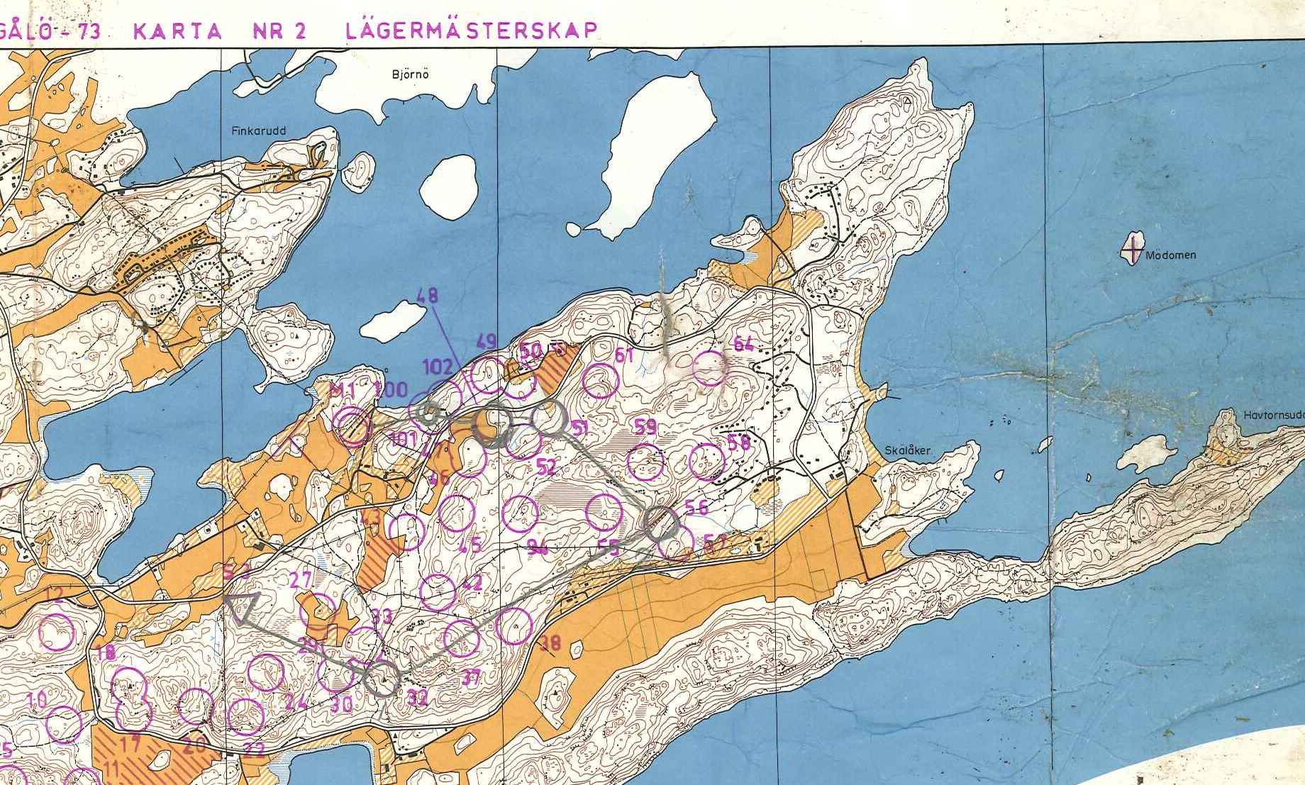 Gålölägret lägermästerskap (02/06/1973)