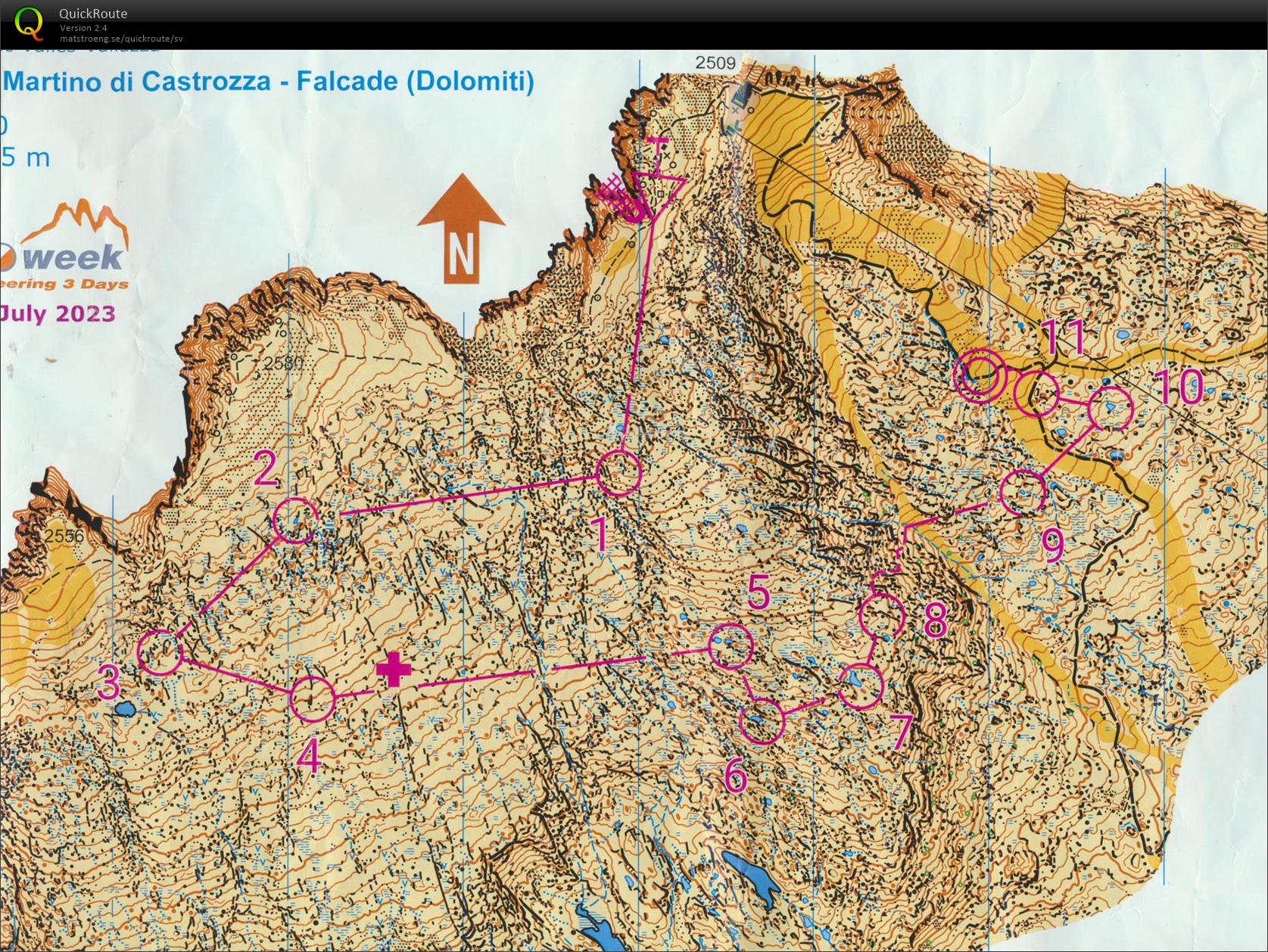 Dolomites 3-days E2 (07/07/2023)
