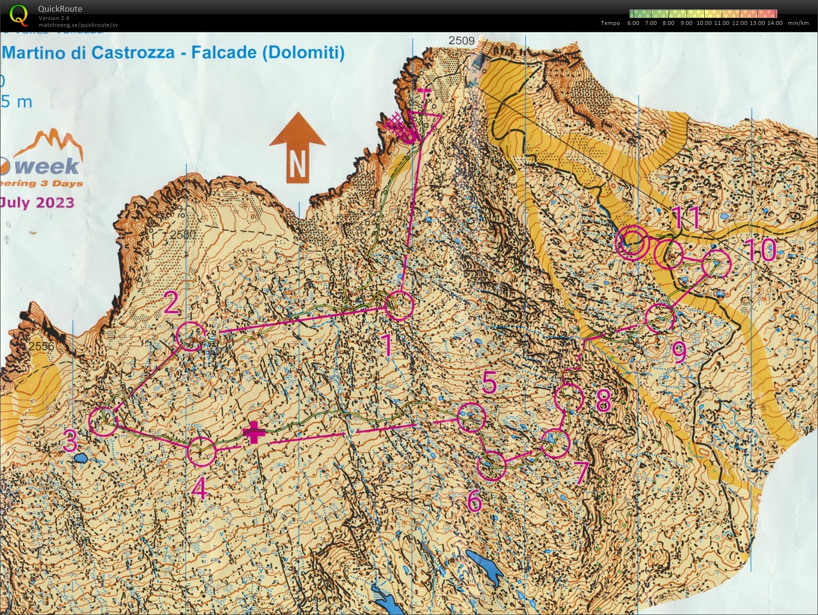 Dolomites 3-days E2 (07/07/2023)