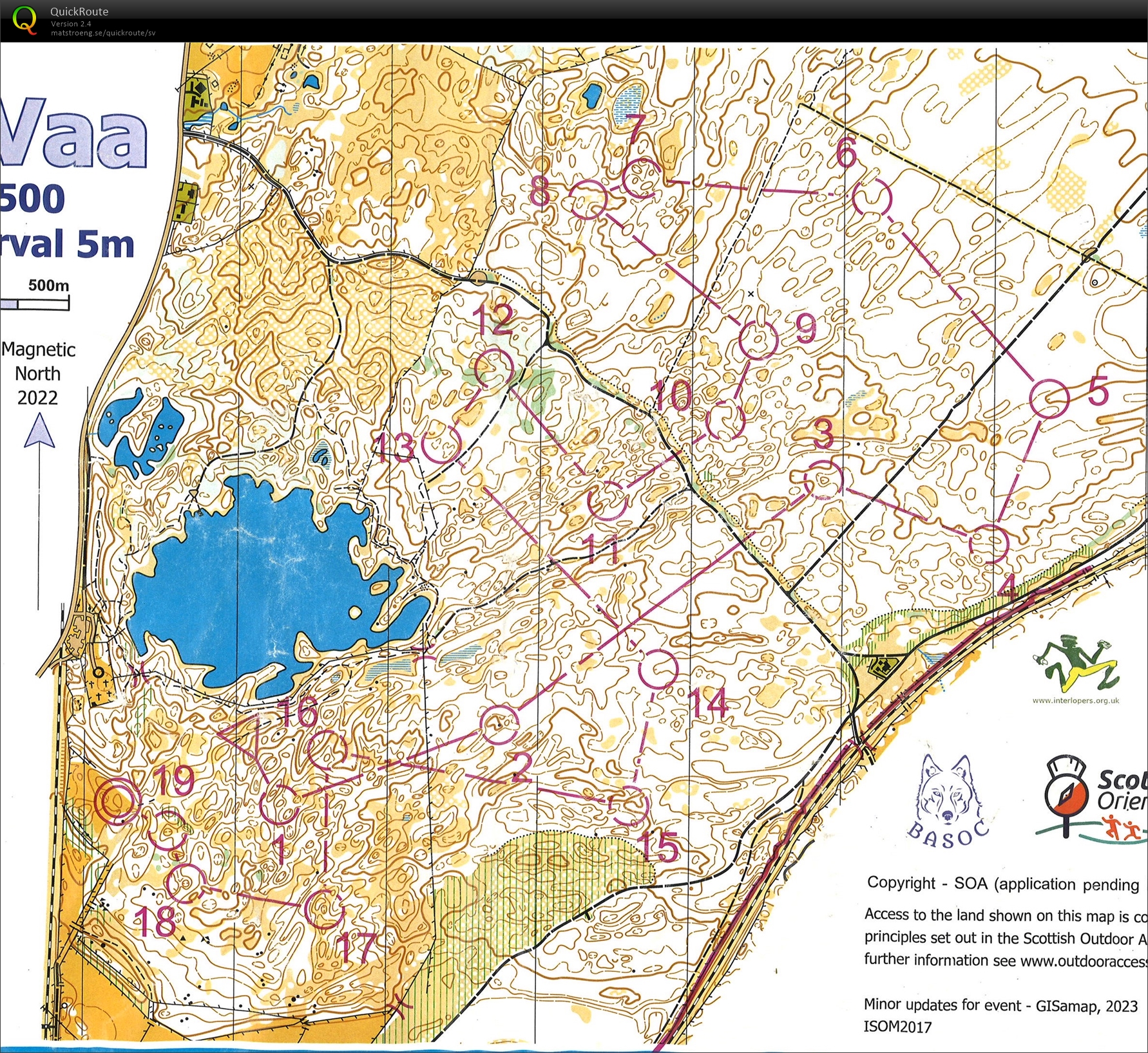 Scottish Orienteering League 4 (24/09/2023)