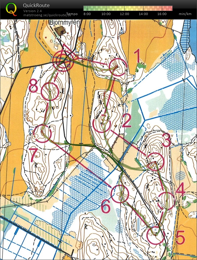 Nattsprint - jogg (10.10.2023)