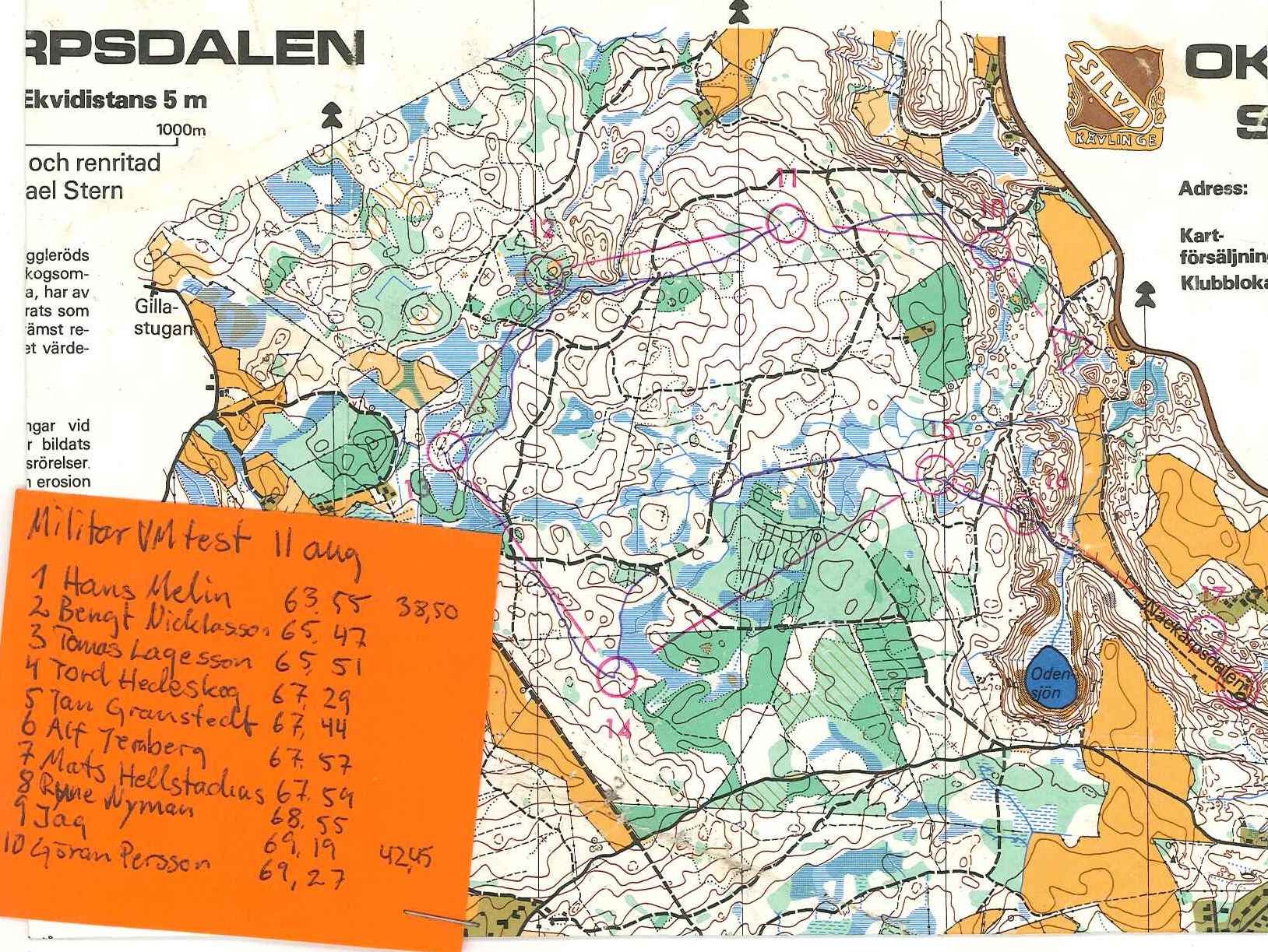 Militär-VM test del 2 (1980-08-11)