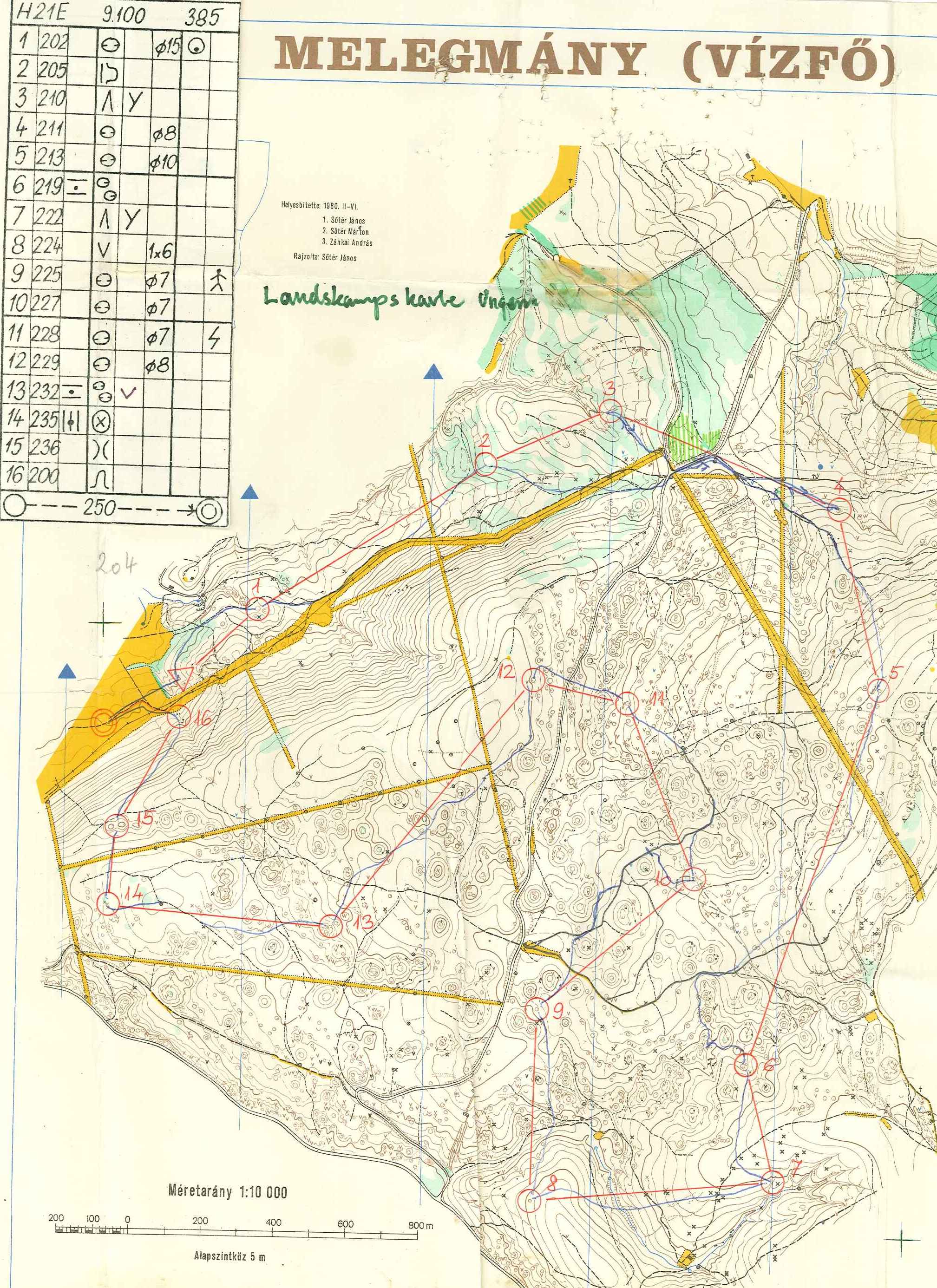 Landskamp (16.11.1980)