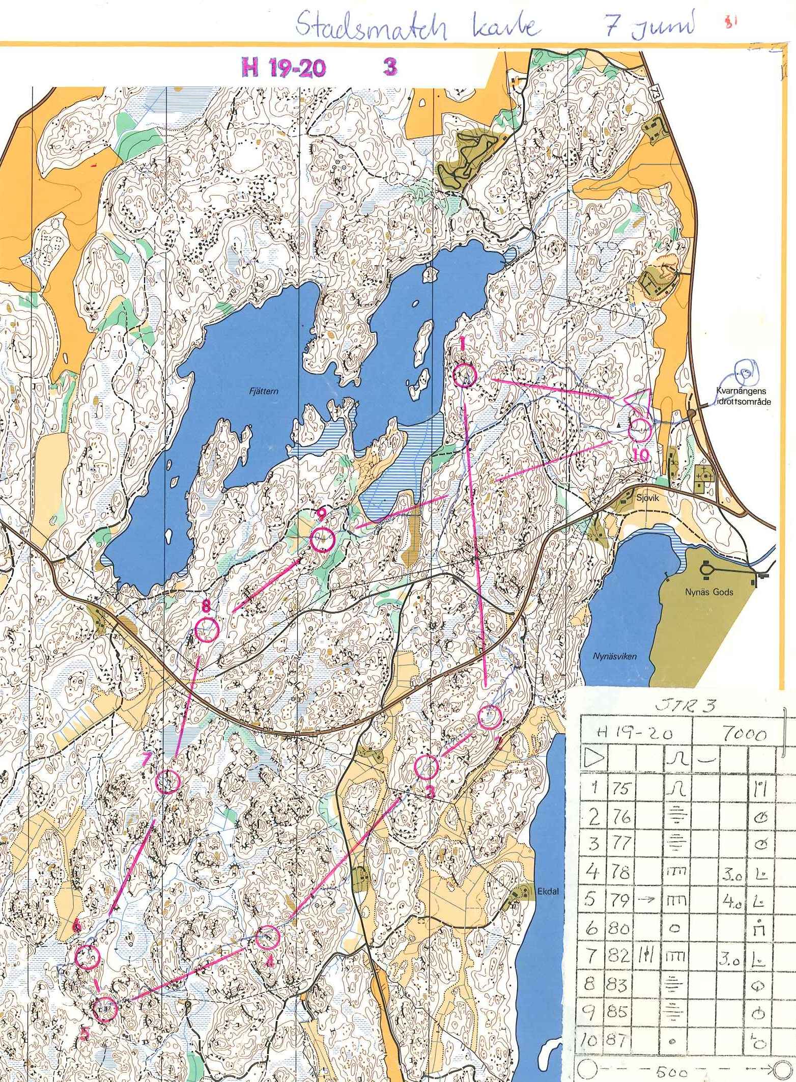 Stadsmatch Sthlm-Oslo-H-fors kavle (07-06-1981)