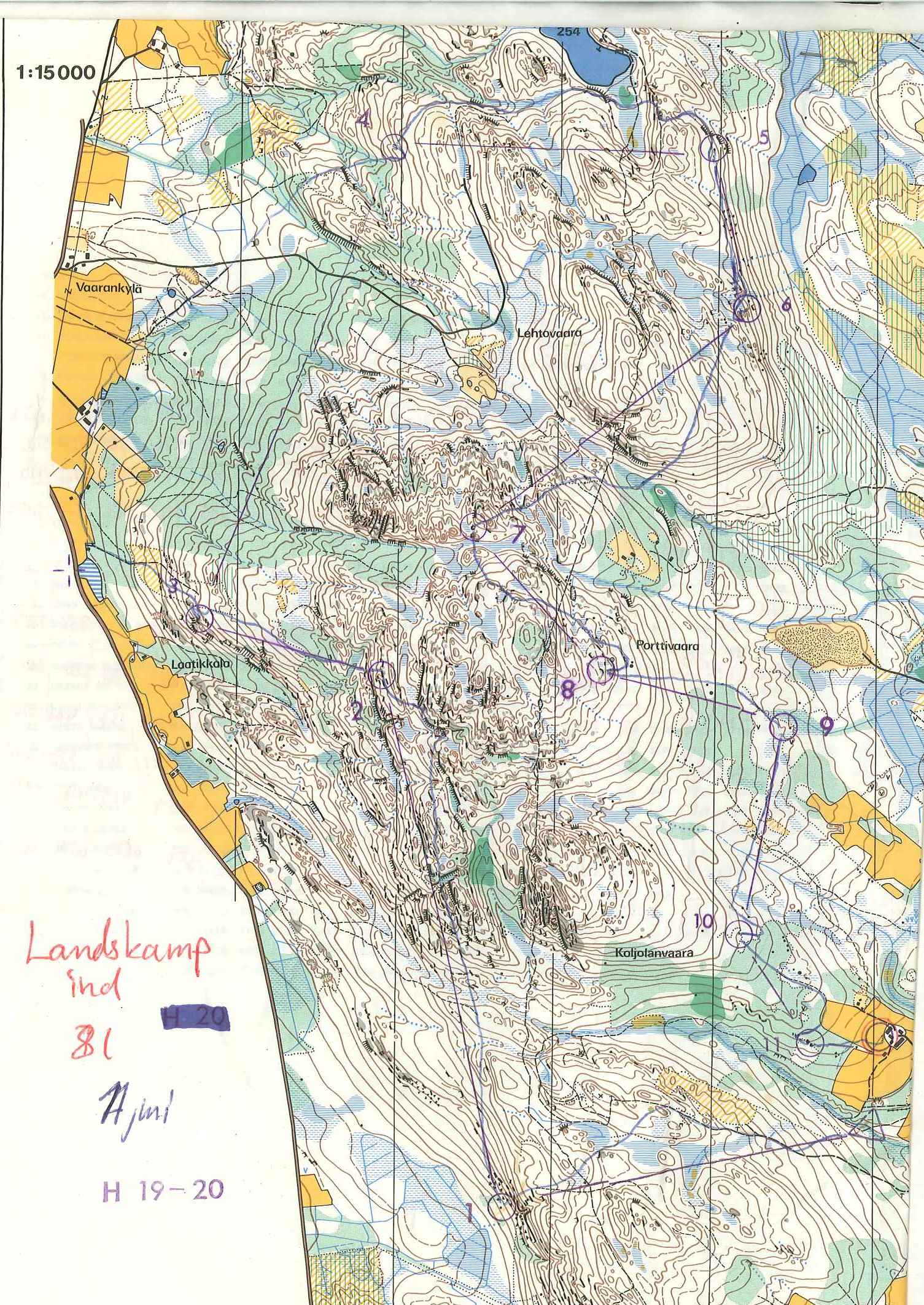 Nordisk landskamp (11-06-1981)