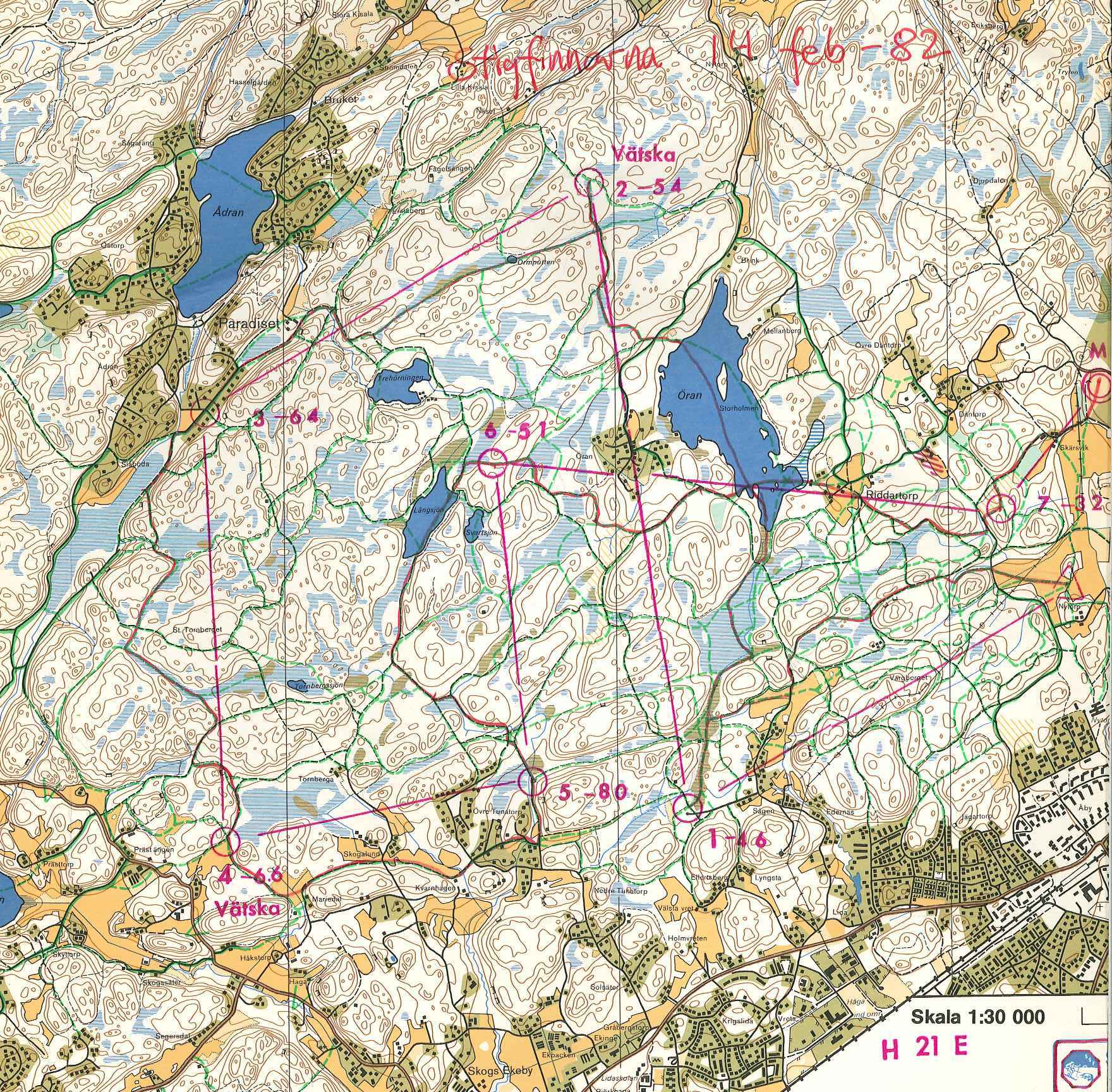 Stigfinnarloppet SkidO (1982-02-14)
