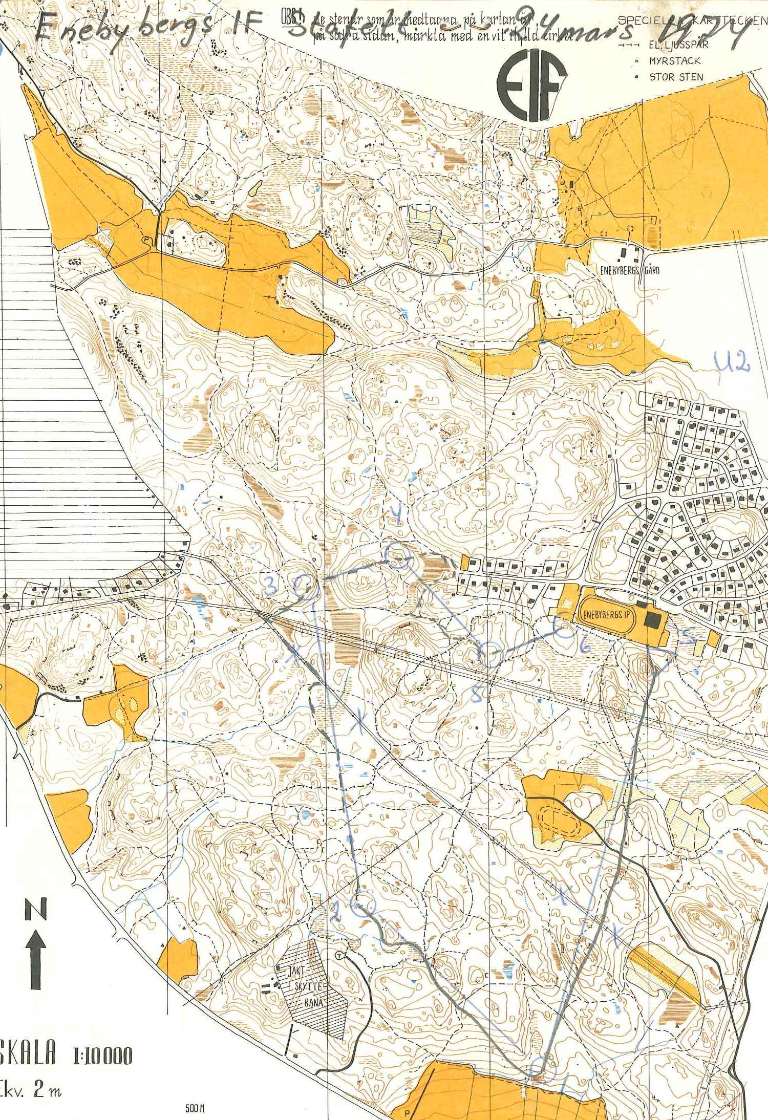 Enebyberg stafett (24/03/1974)