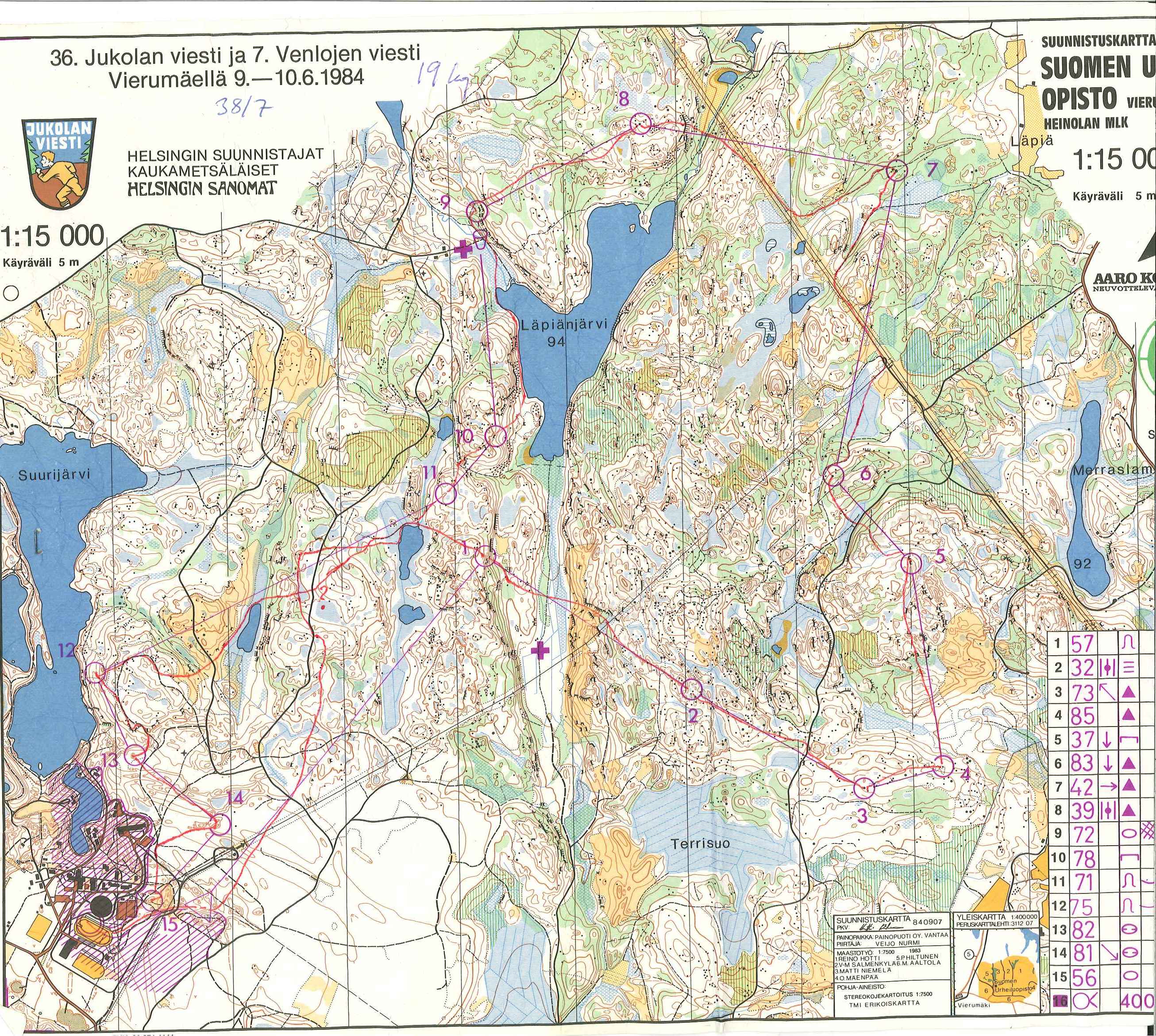 Jukola (10.06.1984)