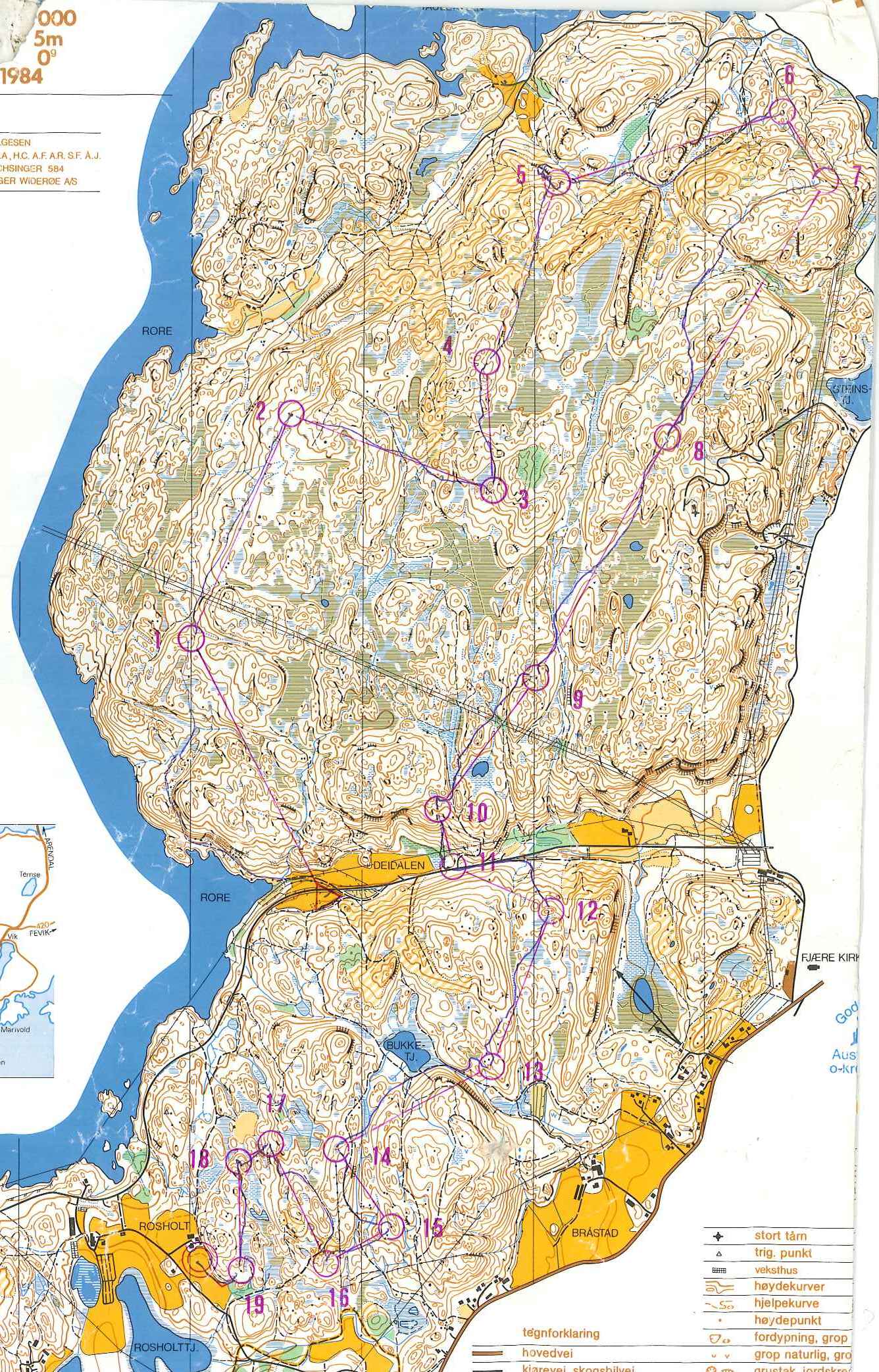 Sörlandsgaloppen dag 5 (1984-07-08)