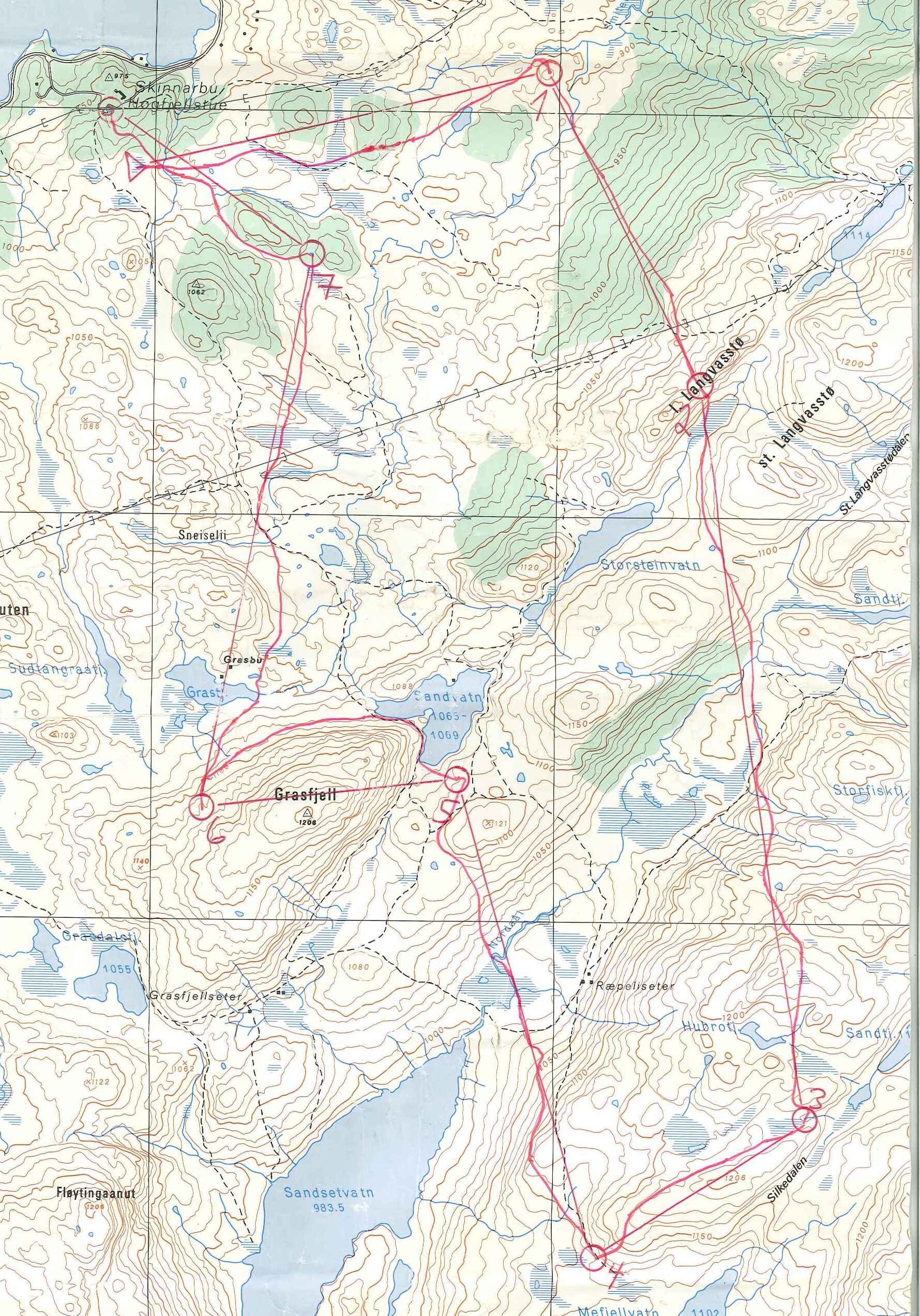 Vinje Fjäll-OL, dag 1 (13/07/1984)