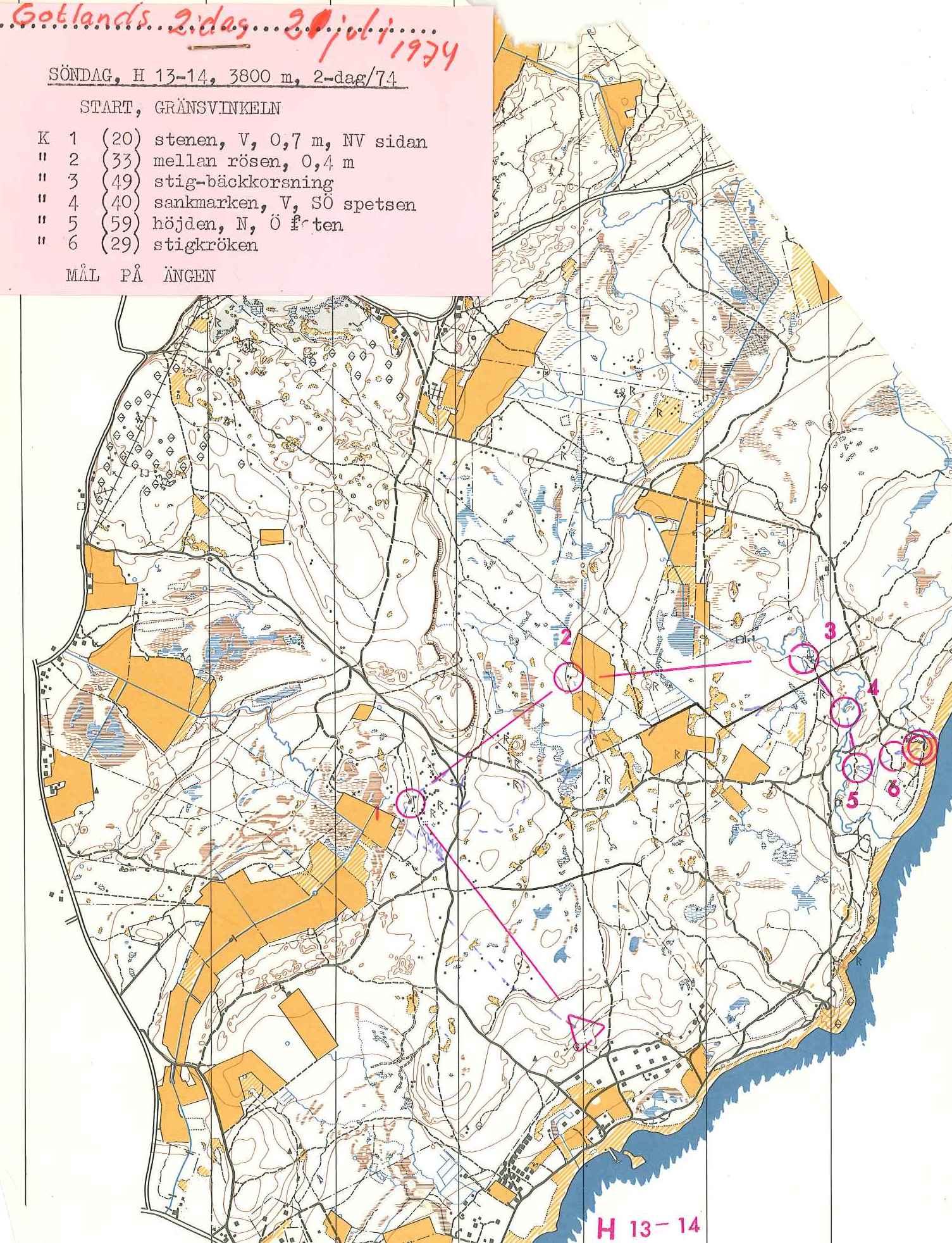 Gotlands 2-dagars E2 (21-07-1974)